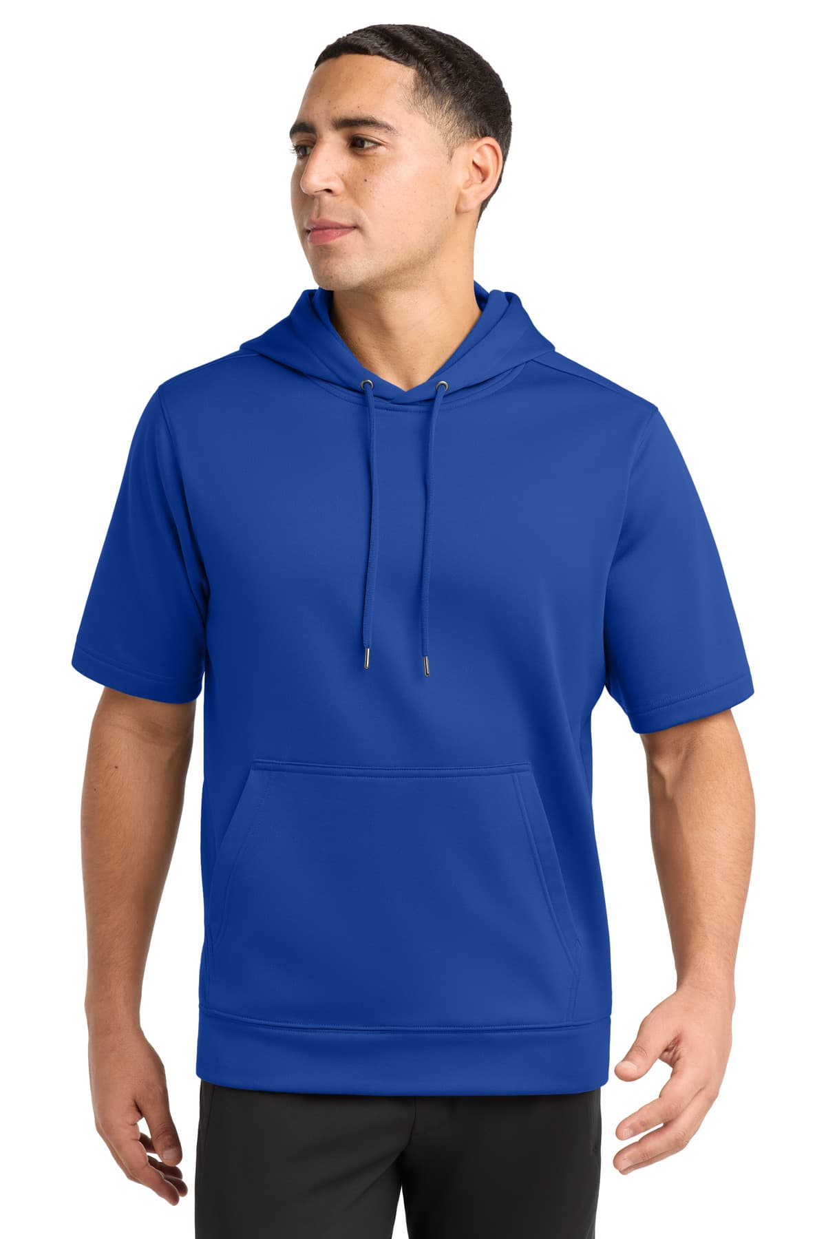 Sport-Tek ® Sport-Wick ® Fleece Short Sleeve Hooded Pullover. ST251 thumbnail 5