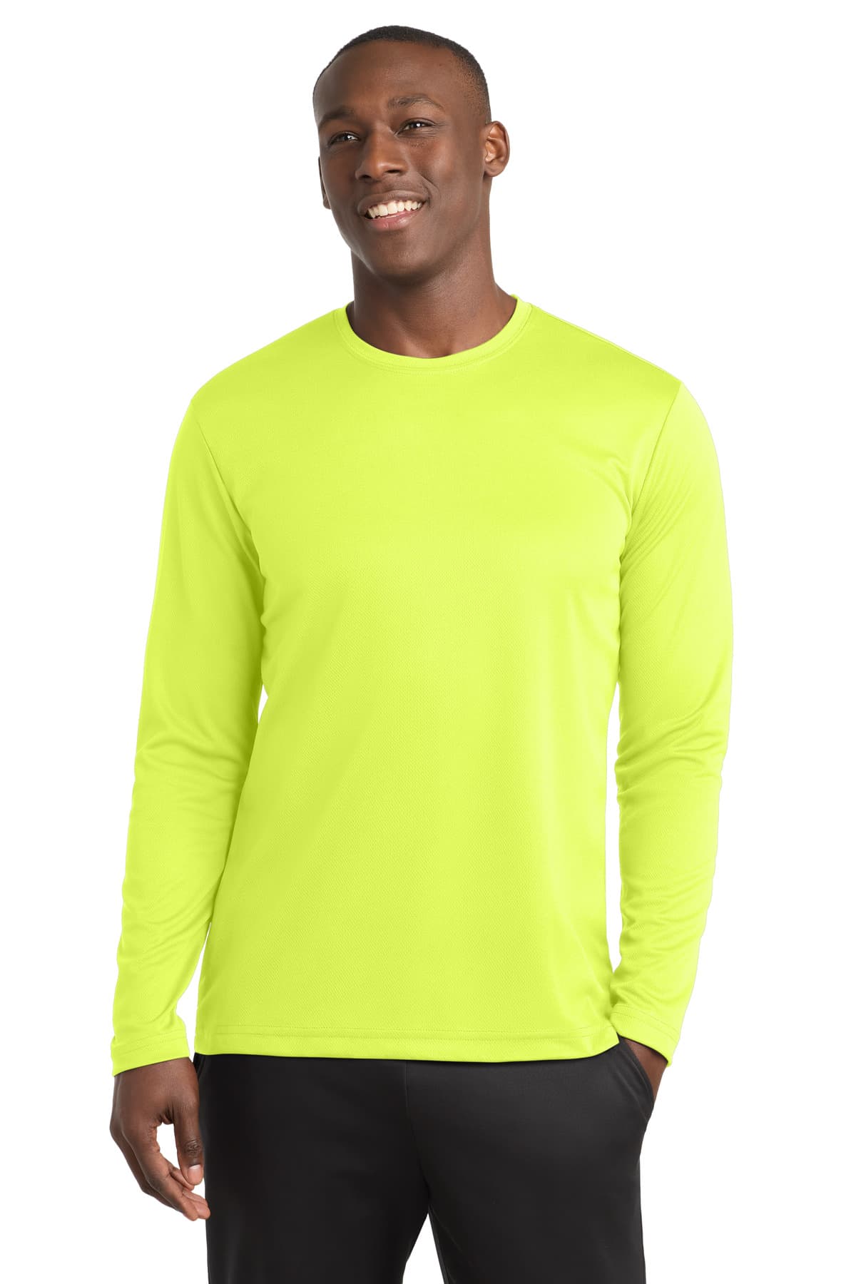 Sport-Tek ® PosiCharge ® RacerMesh ® Long Sleeve Tee. ST340LS thumbnail 5