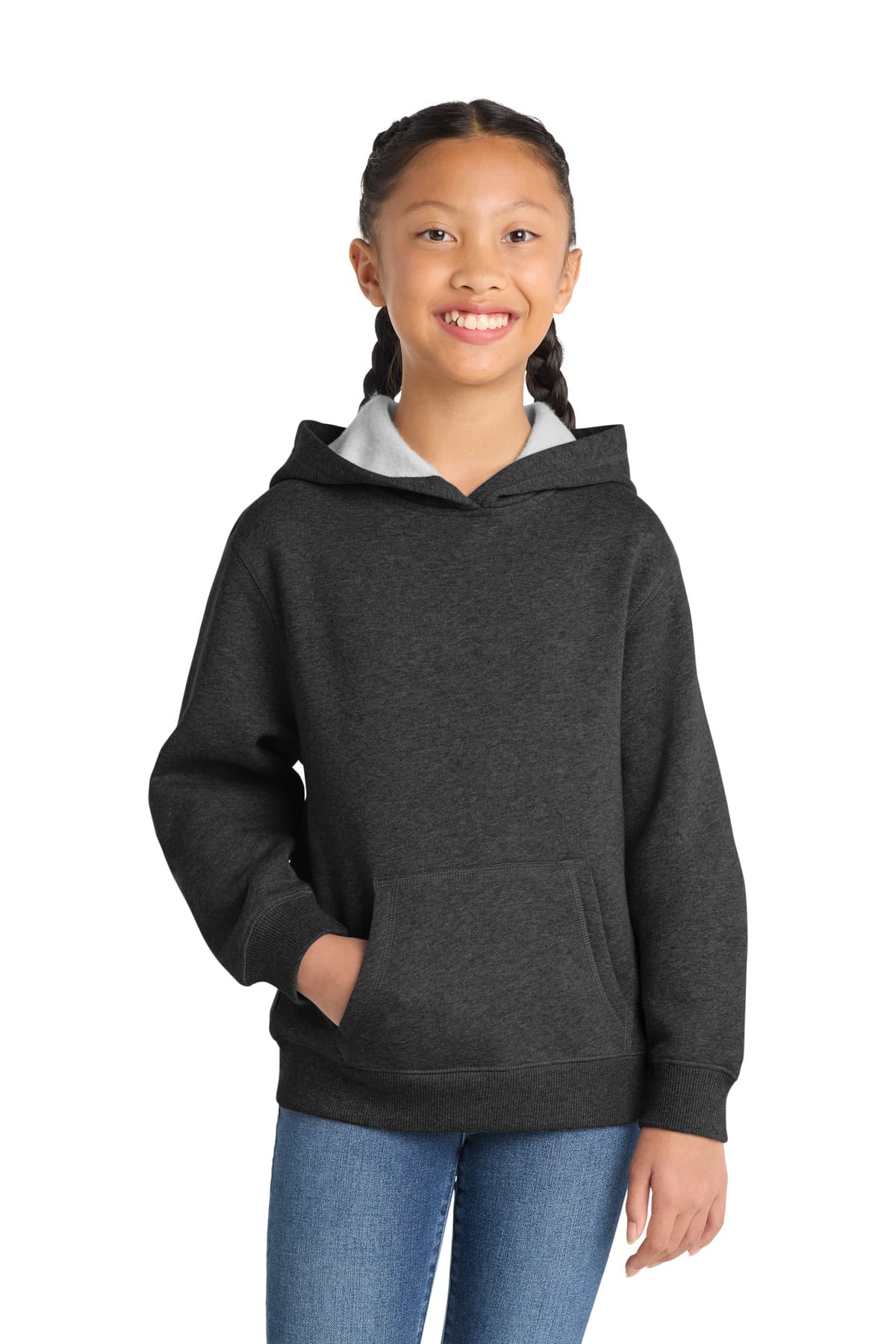 Sport-Tek ® Youth Pullover Hooded Sweatshirt. YST254 thumbnail 3