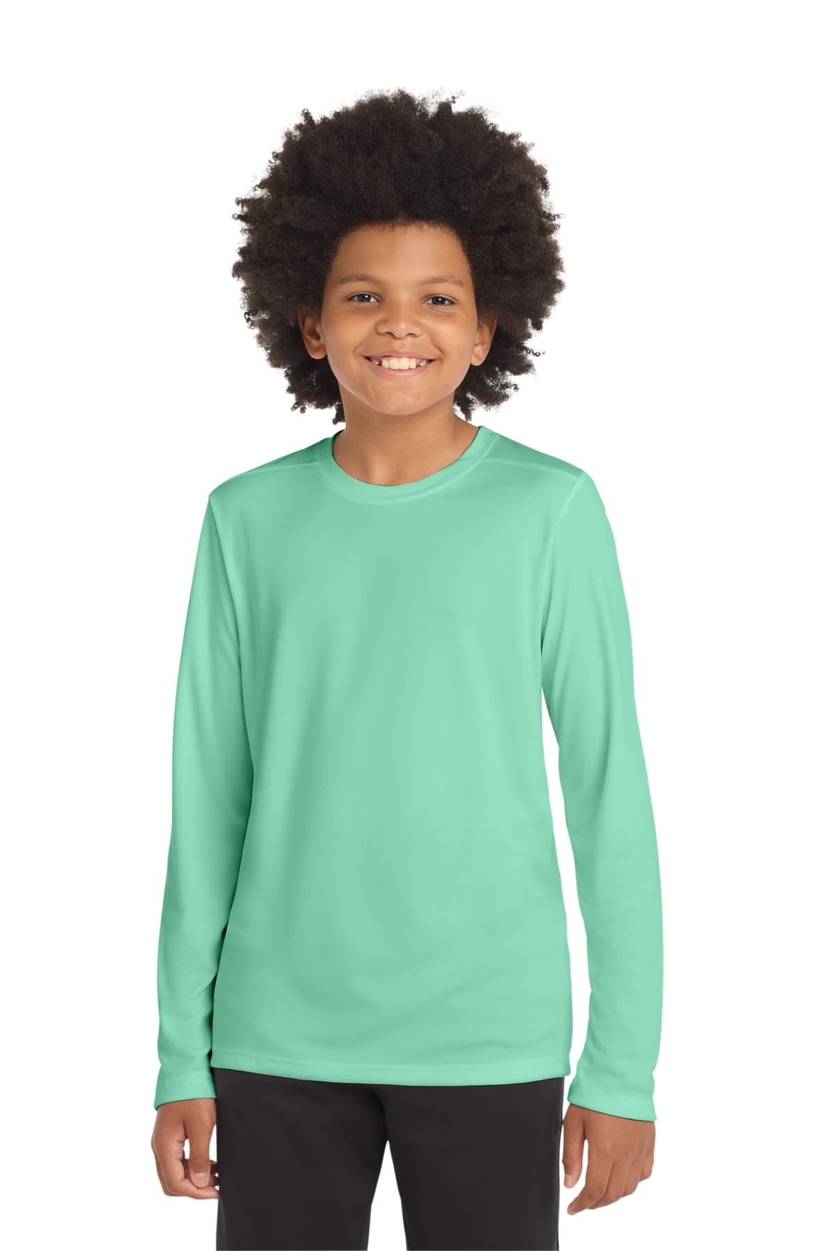 Sport-Tek ® Youth Posi-UV ® Pro Long Sleeve Tee. YST420LS thumbnail 3