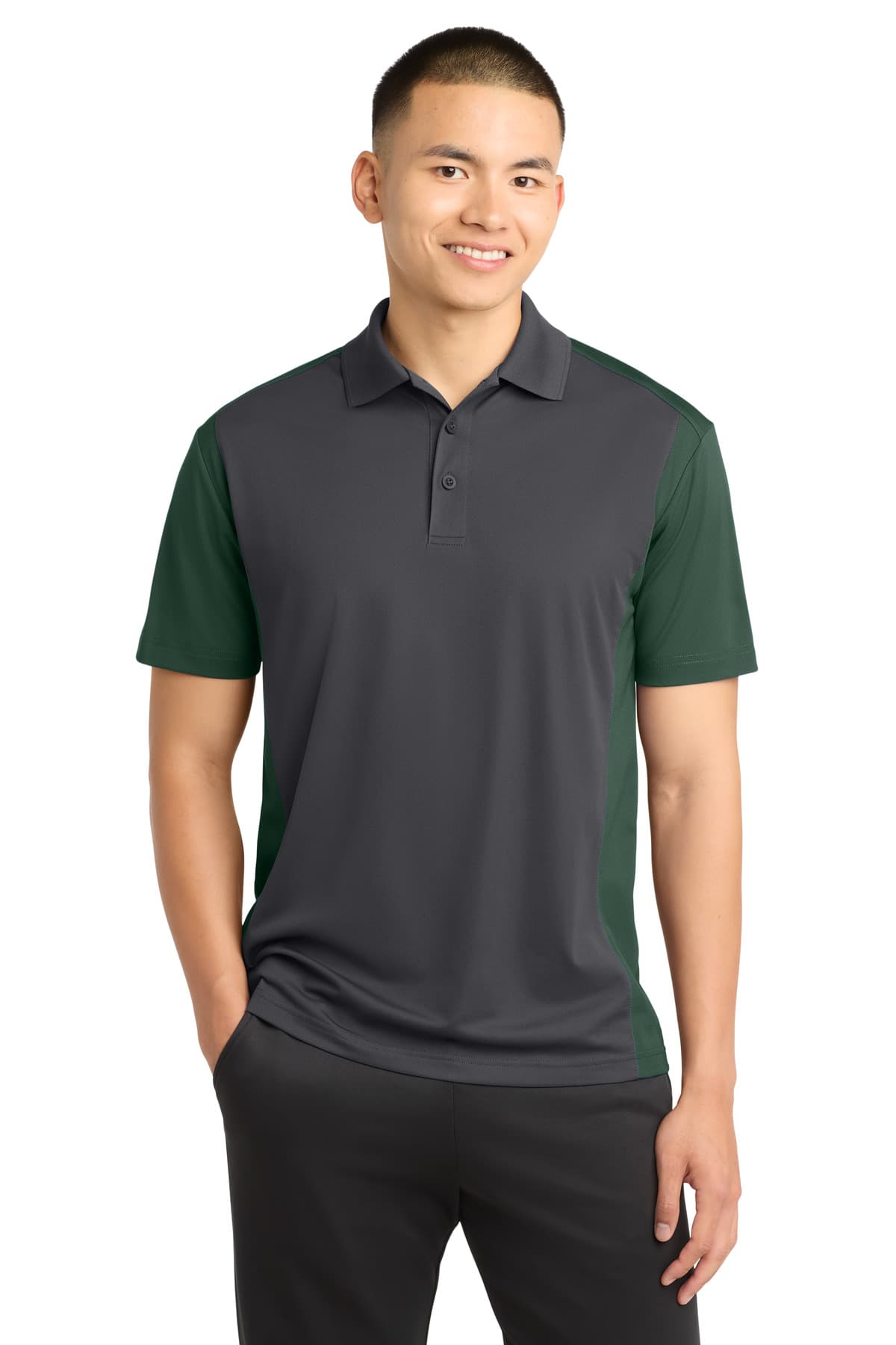 Sport-Tek ® Colorblock Micropique Sport-Wick ® Polo. ST652 thumbnail 3