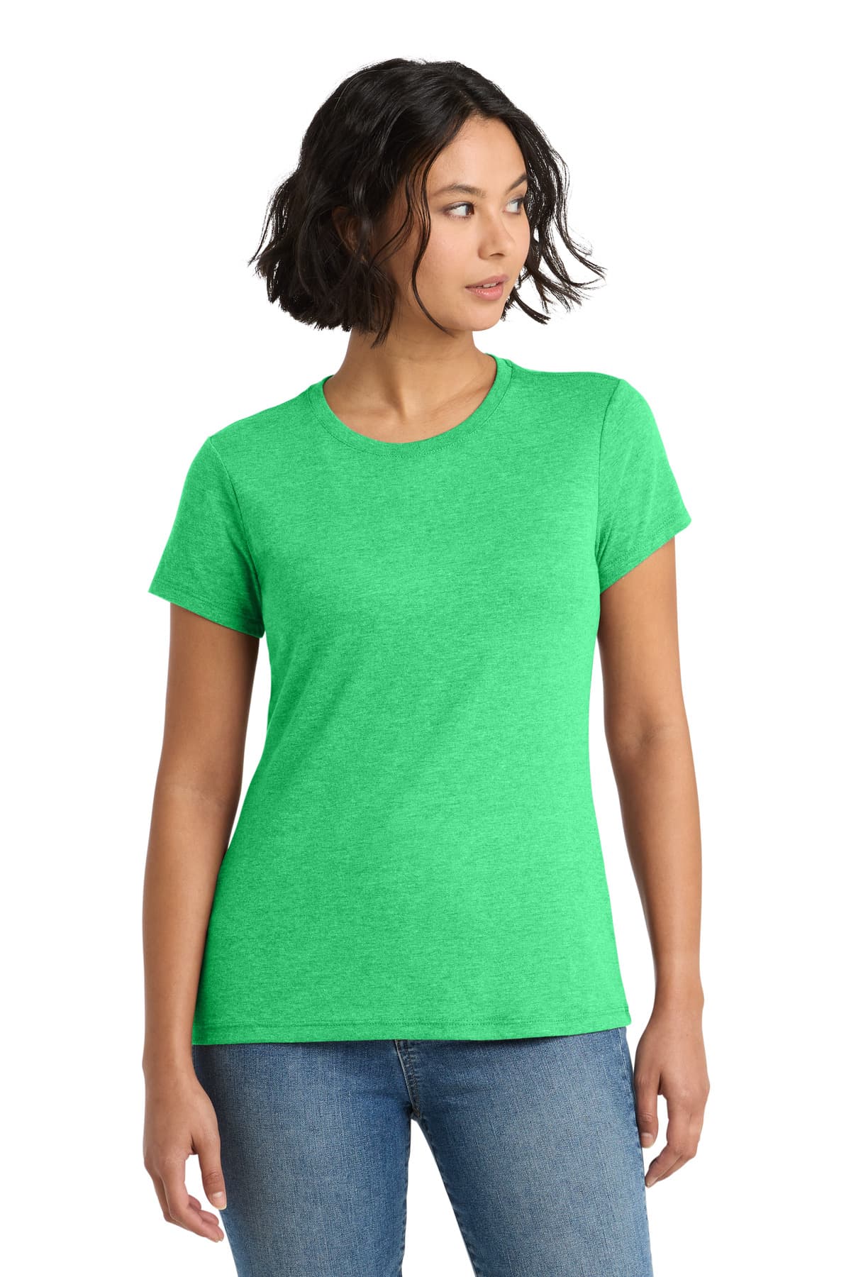 District ® Women's Perfect Tri ® Tee. DM130L thumbnail 4