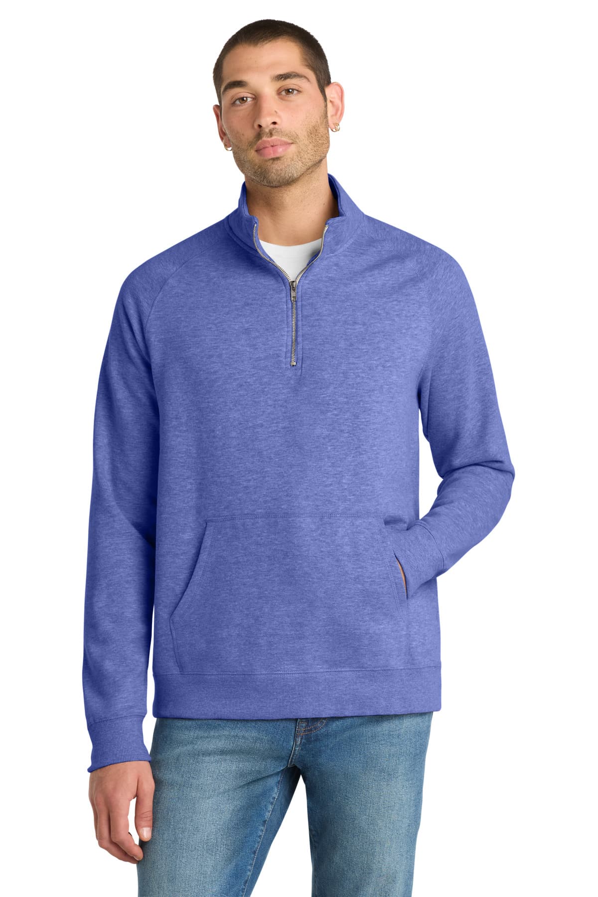 District ® Lightweight Fleece 1/4-Zip. DM392 thumbnail 5