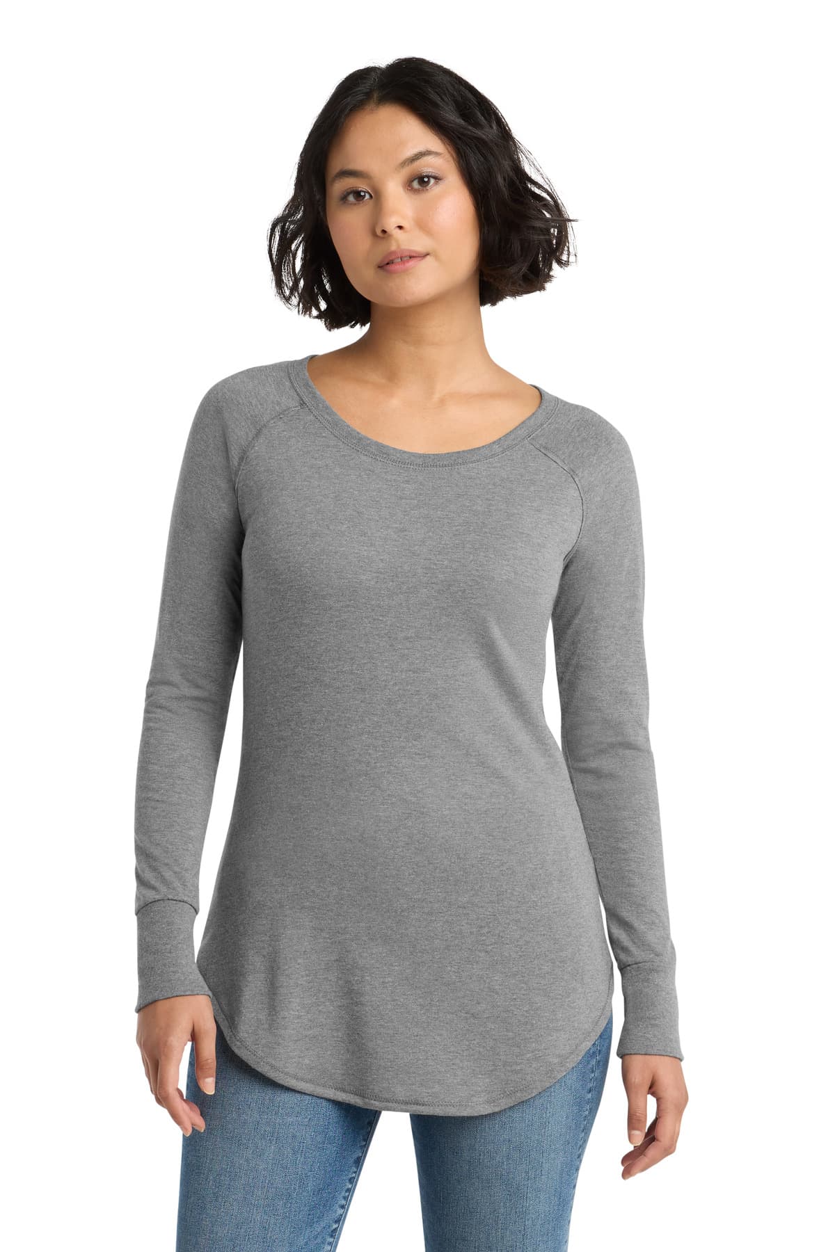 District ® Women's Perfect Tri ® Long Sleeve Tunic Tee. DT132L thumbnail 3