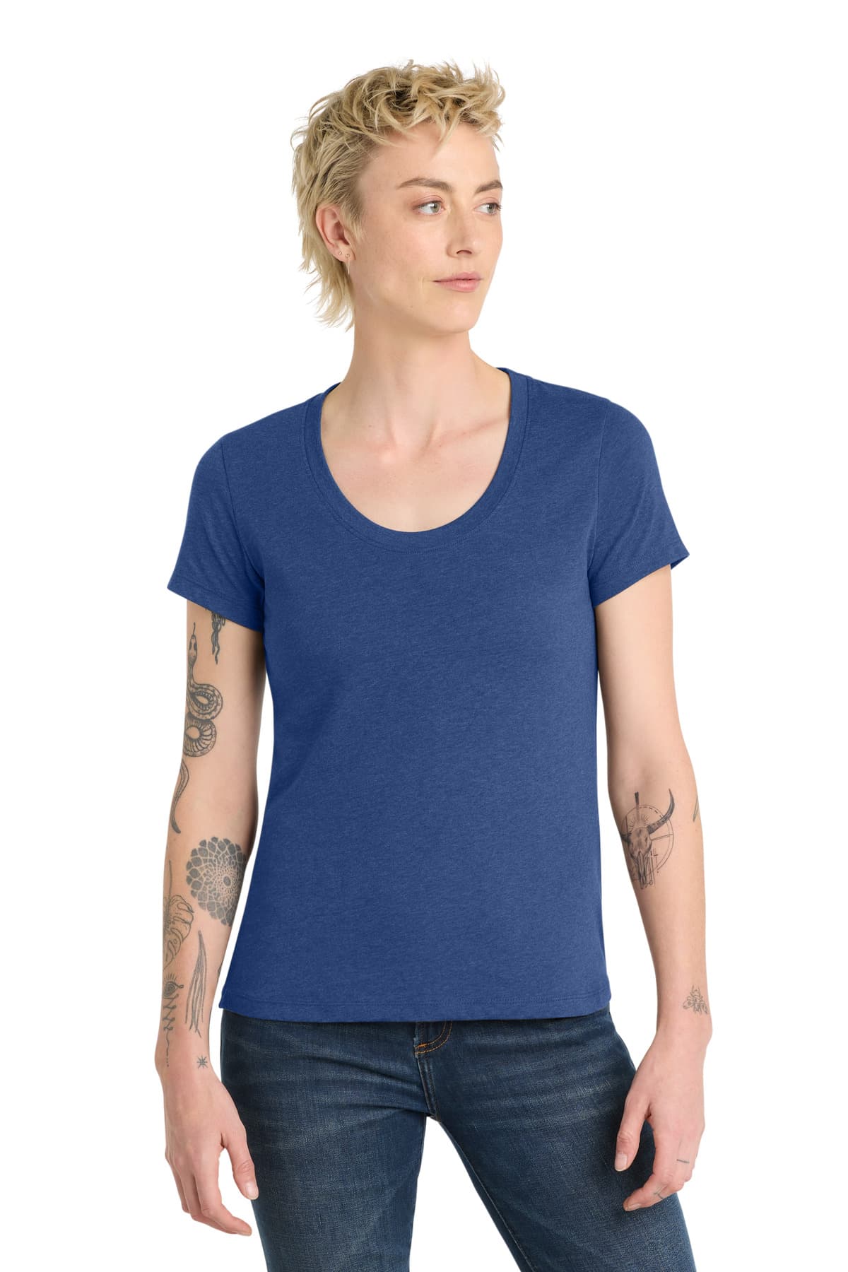 District ® Women's Flex Scoop Neck Tee DT7501 thumbnail 4