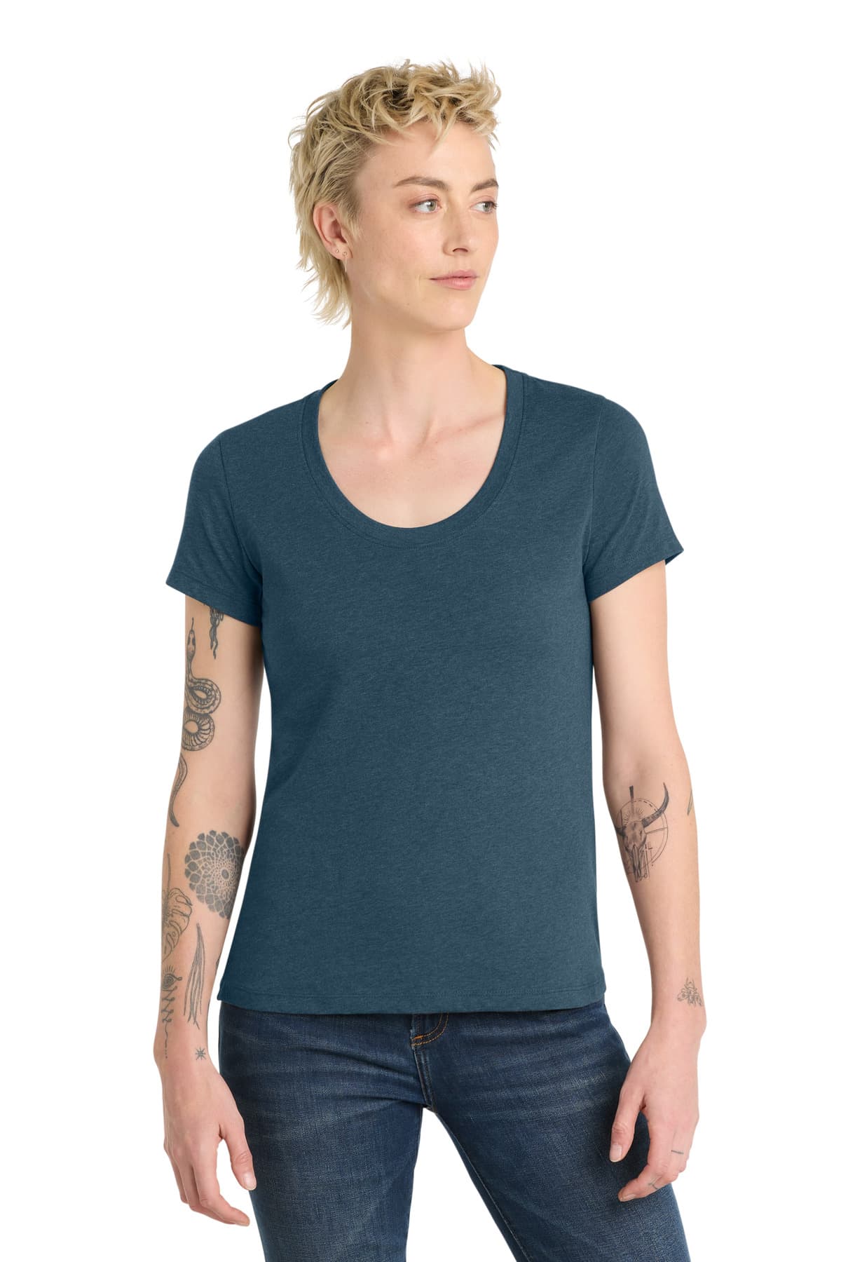 District ® Women's Flex Scoop Neck Tee DT7501 thumbnail 5