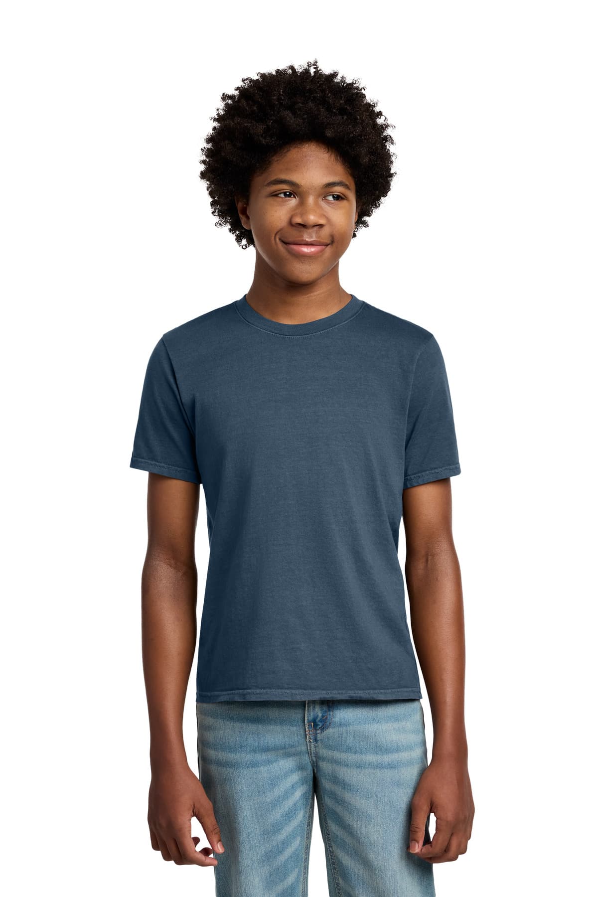 Port & Co  Youth Beach Wash ® Garment-Dyed Tee. PC099Y thumbnail 4