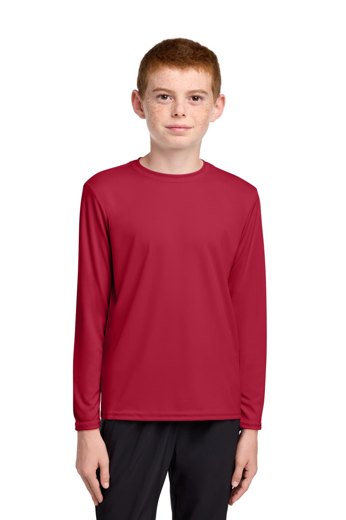 Port & Co ™ Youth Long Sleeve Performance Tee PC380YLS thumbnail 4