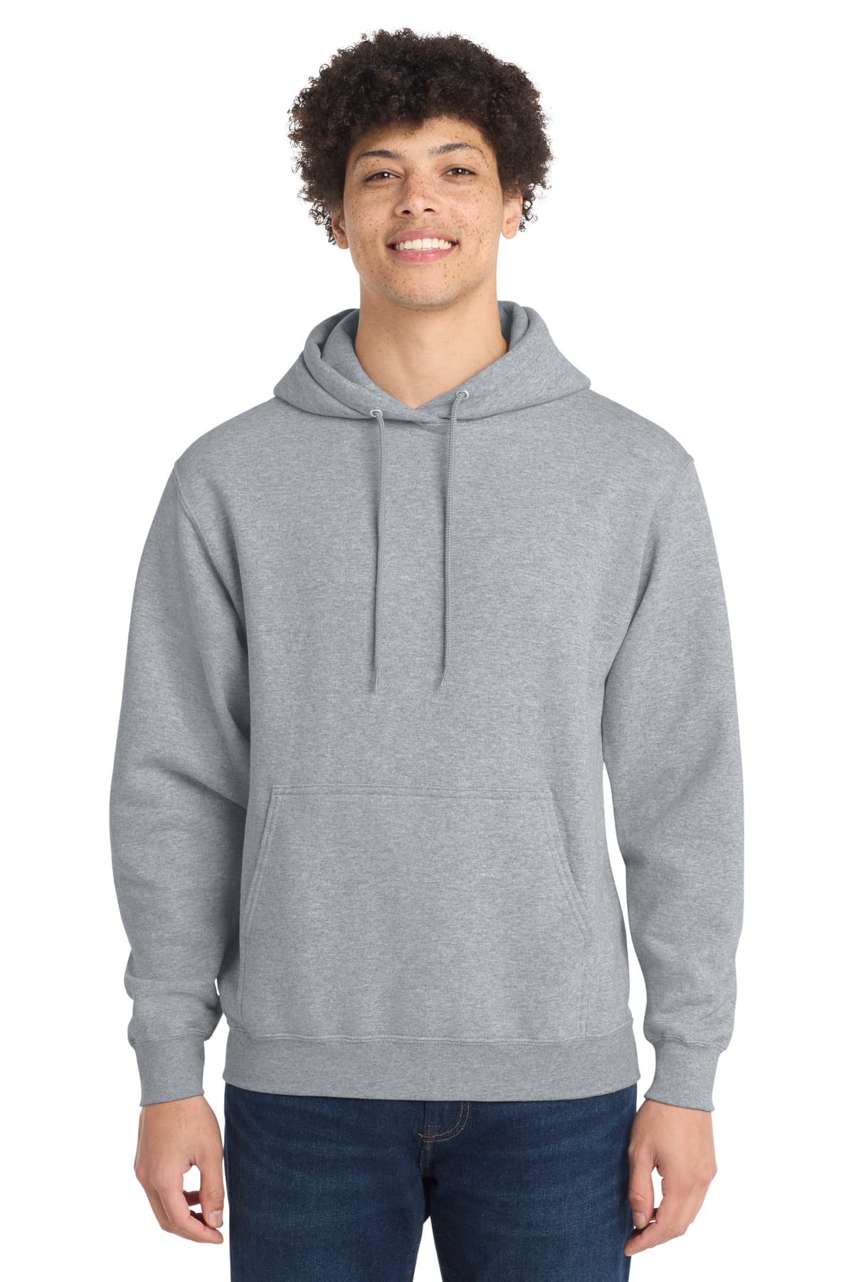 Port & Co  Core Fleece Pullover Hooded Sweatshirt. PC78H thumbnail 2