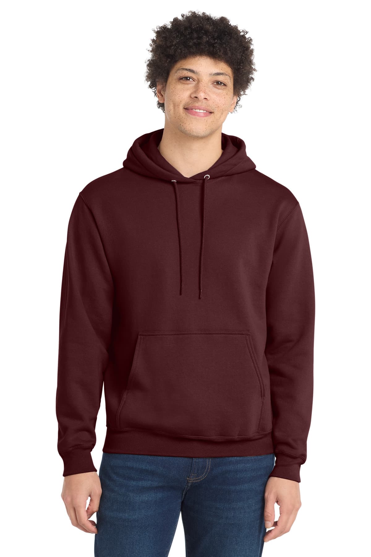 Port & Co  Core Fleece Pullover Hooded Sweatshirt. PC78H thumbnail 4