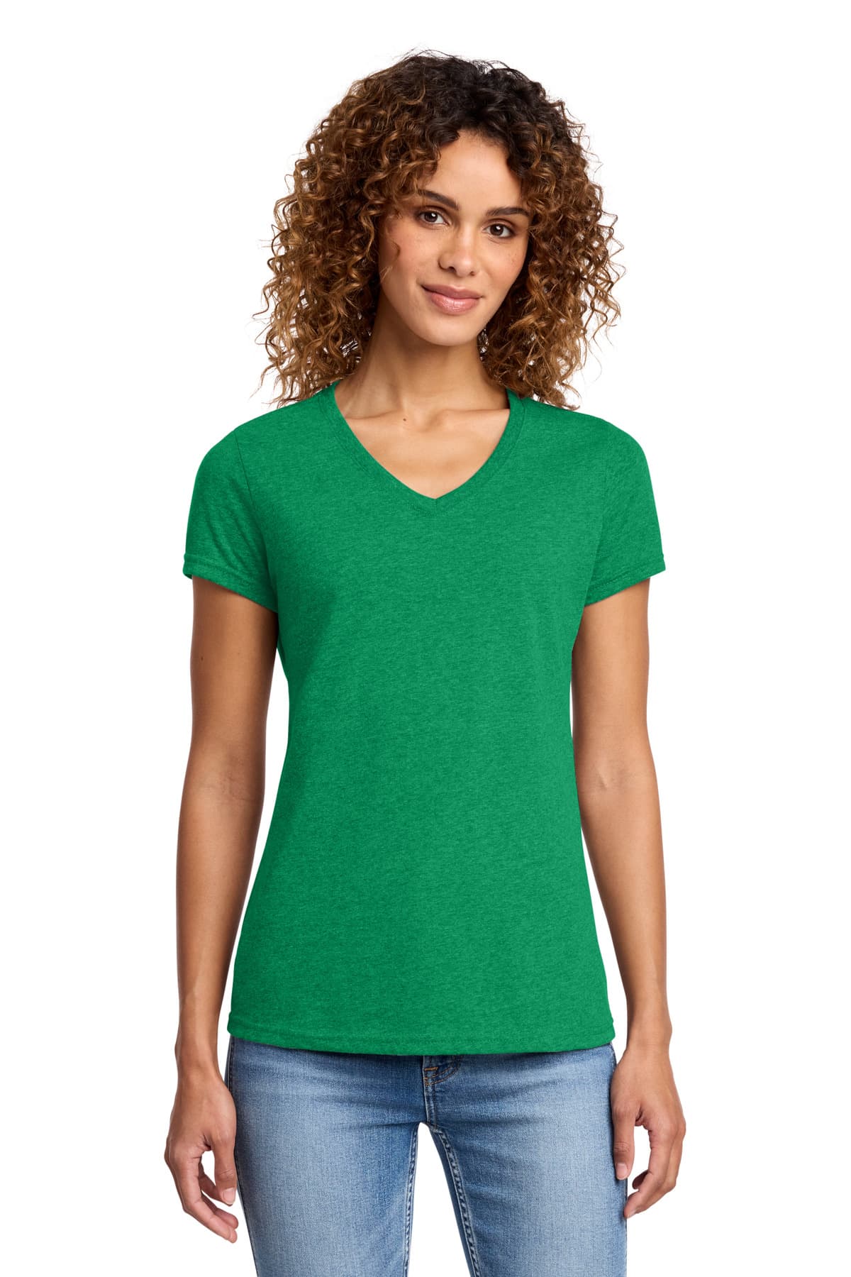 Port & Co  Women's Fan Favorite  Blend V-Neck Tee. LPC455V thumbnail 2
