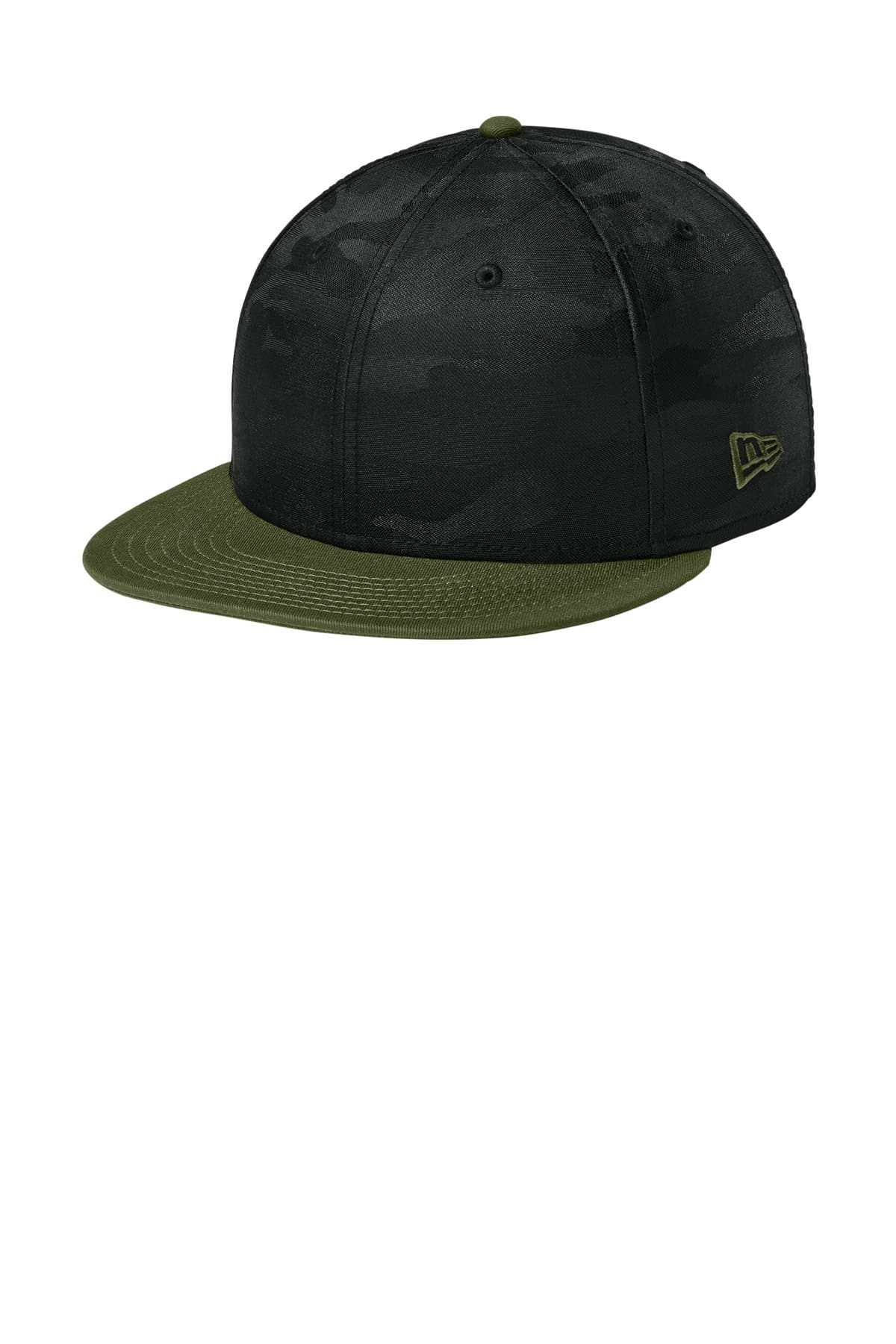New Era ® Camo Flat Bill Snapback Cap NE407 thumbnail 2