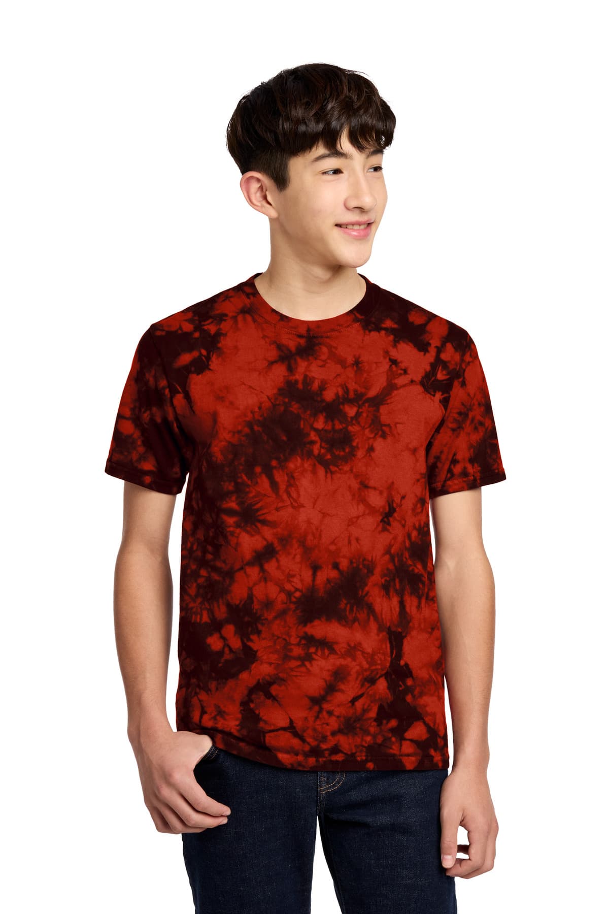 Port & Co  Youth Crystal Tie-Dye Tee PC145Y thumbnail 4