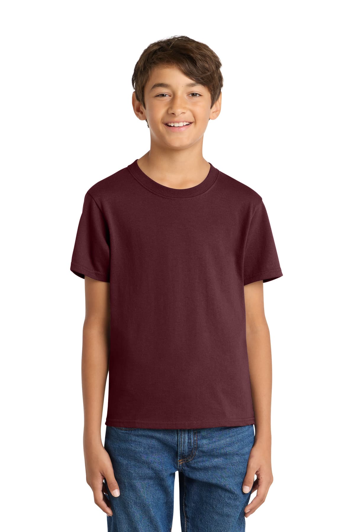 Port & Co  Youth Core Cotton Tee. PC54Y thumbnail 3