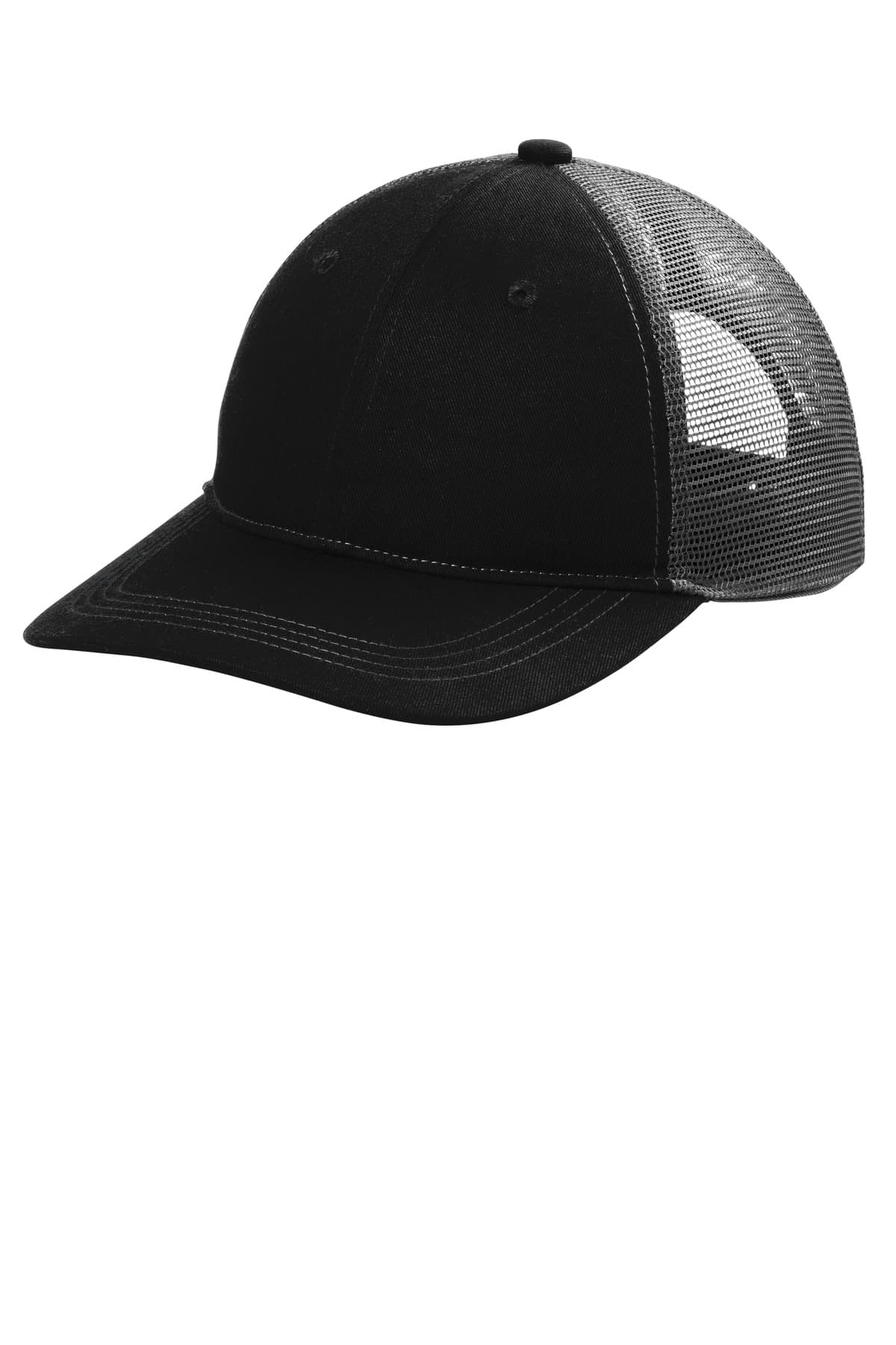 Port Authority ® Unstructured Snapback Trucker Cap C409 thumbnail 2