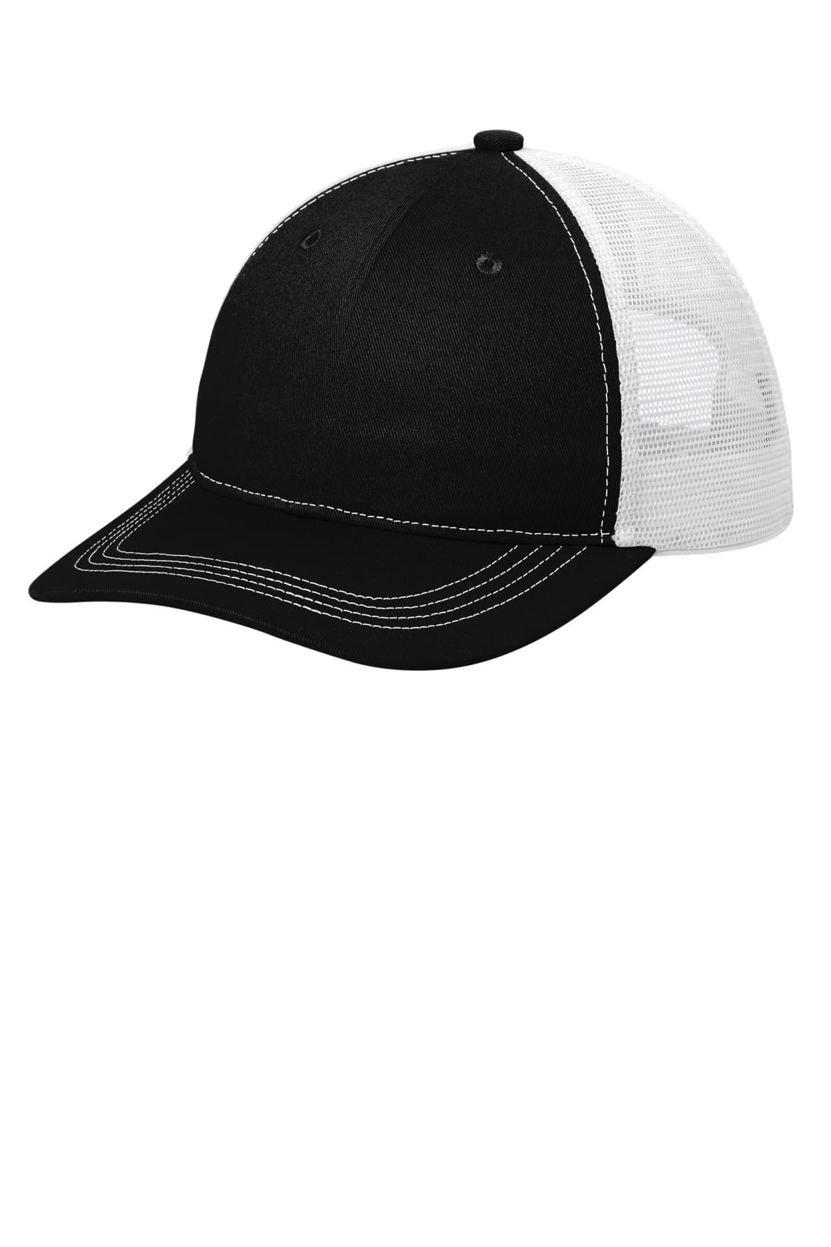 Port Authority ® Unstructured Snapback Trucker Cap C409 thumbnail 3
