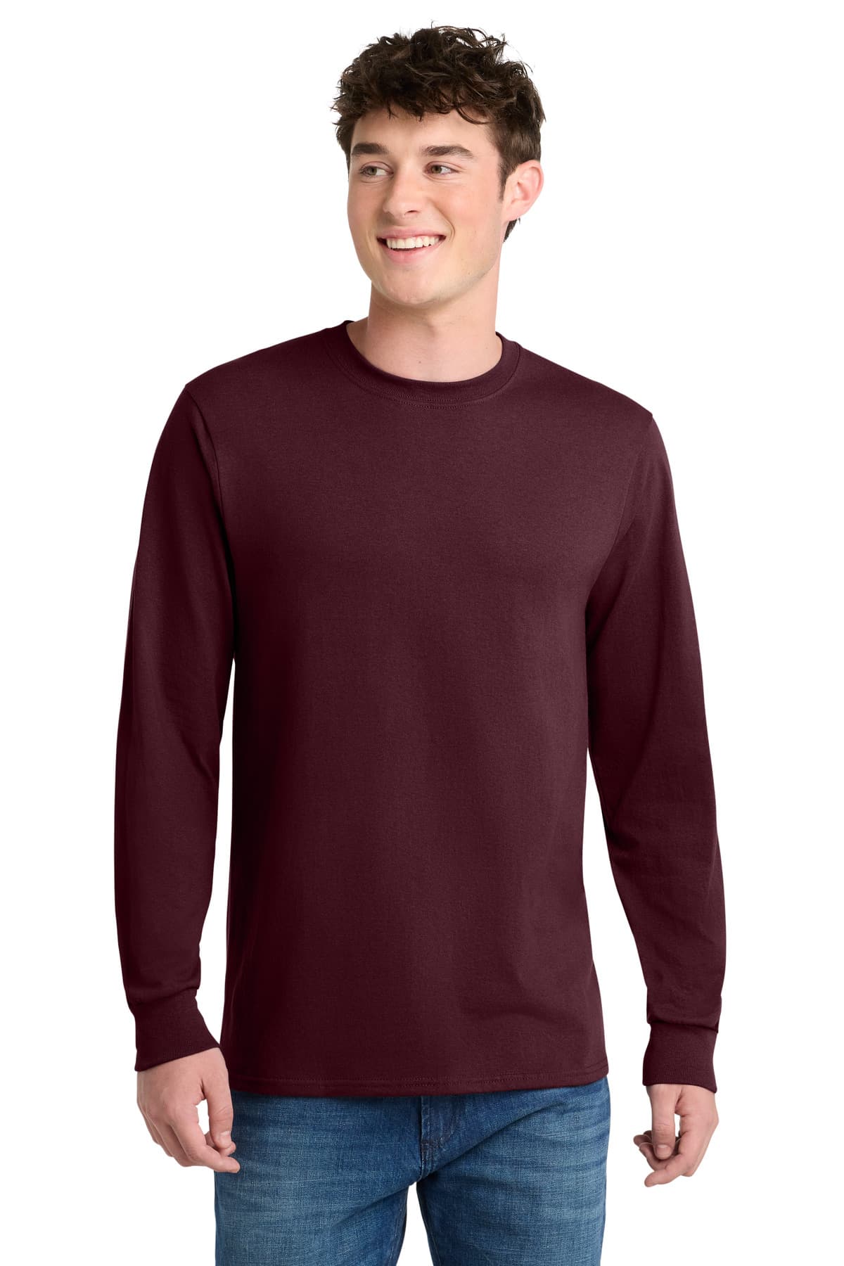 Port & Co  Tall Long Sleeve Core Blend Tee. PC55LST thumbnail 5