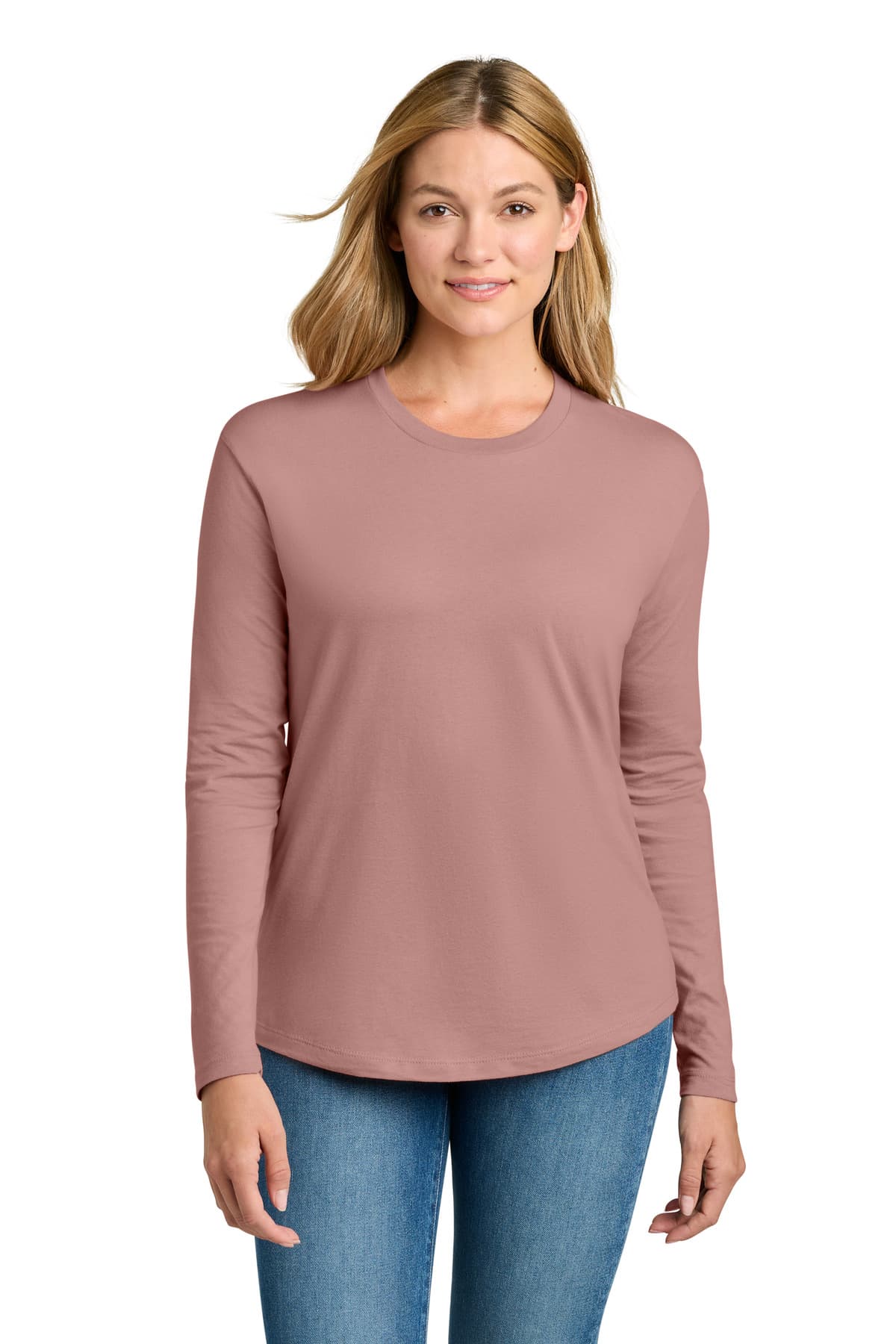 Next Level Apparel ® Women's Cotton Relaxed Long Sleeve Tee NL3911 thumbnail 3
