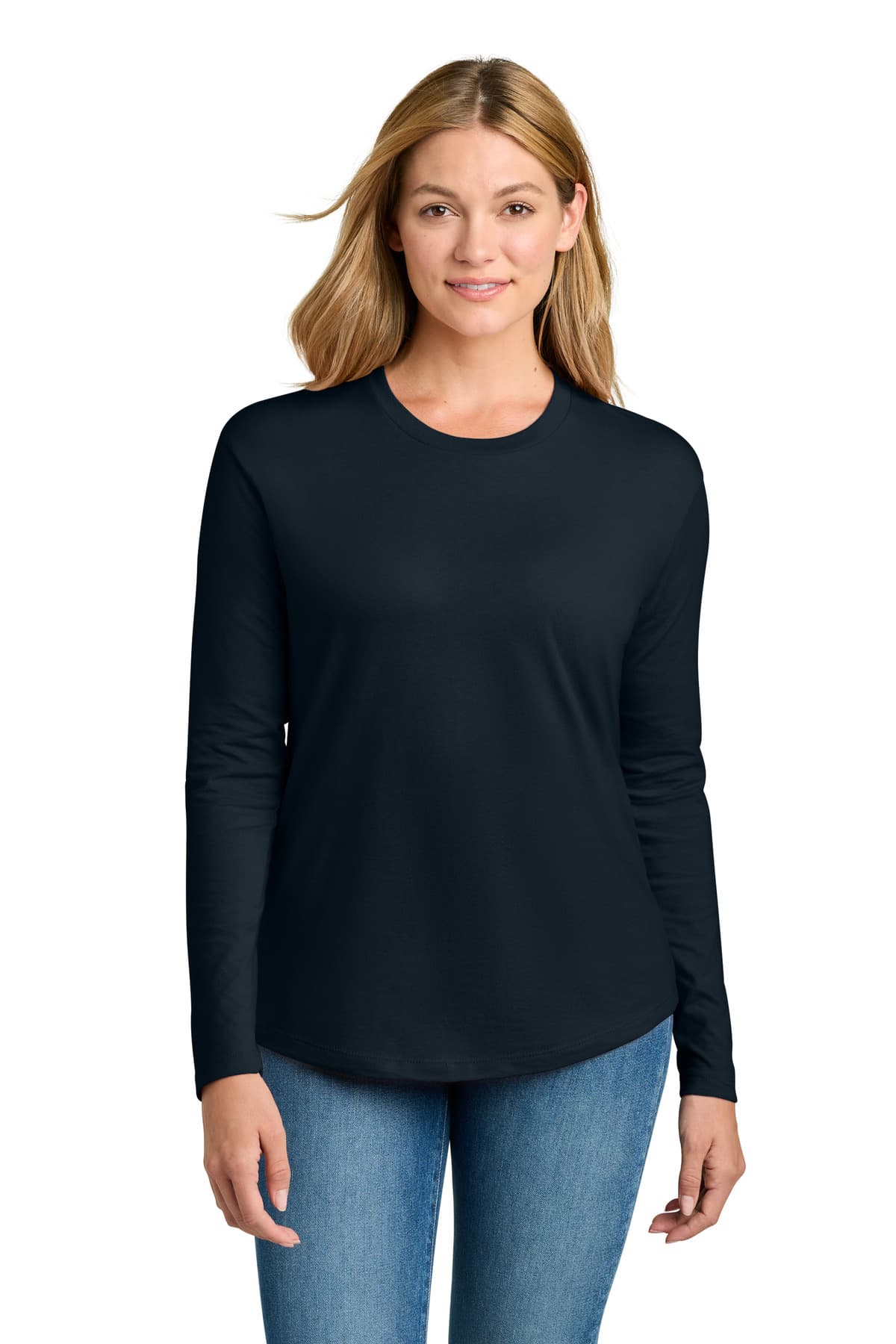 Next Level Apparel ® Women's Cotton Relaxed Long Sleeve Tee NL3911 thumbnail 5