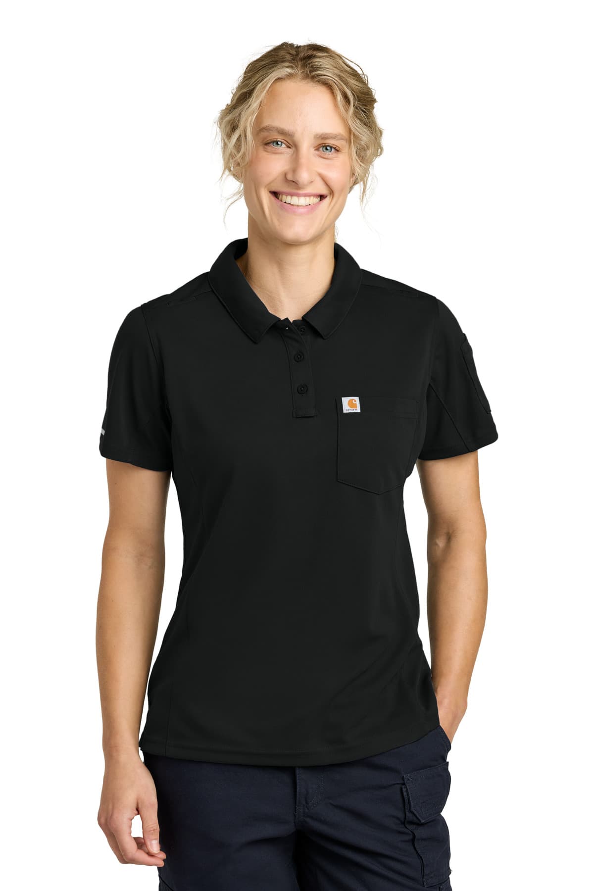 Carhartt ® Women's FLD & RSCU Polo CTC12119 thumbnail 3