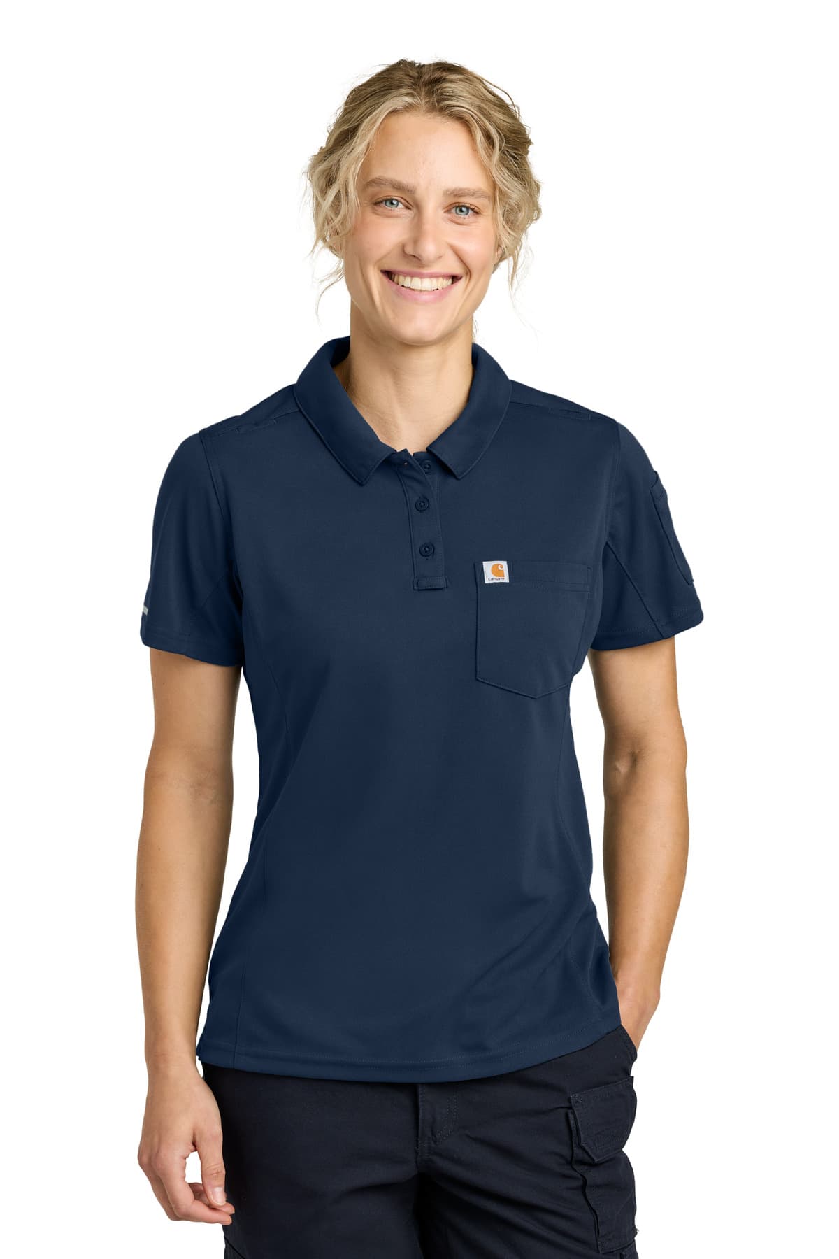 Carhartt ® Women's FLD & RSCU Polo CTC12119 thumbnail 4
