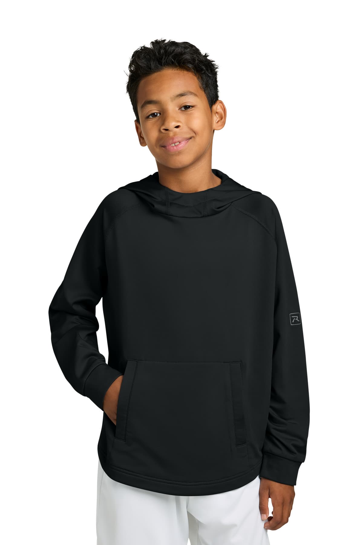 Richardson Youth Charge Performance Fleece Long Sleeve Hoodie RY7200LSH thumbnail 2