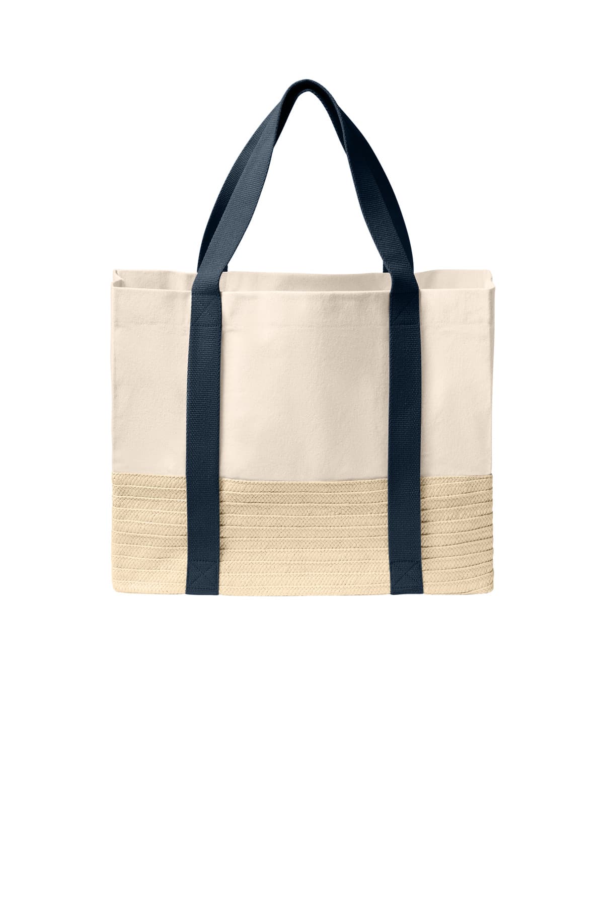 Port Authority ® Straw Market Tote BG450 thumbnail 4