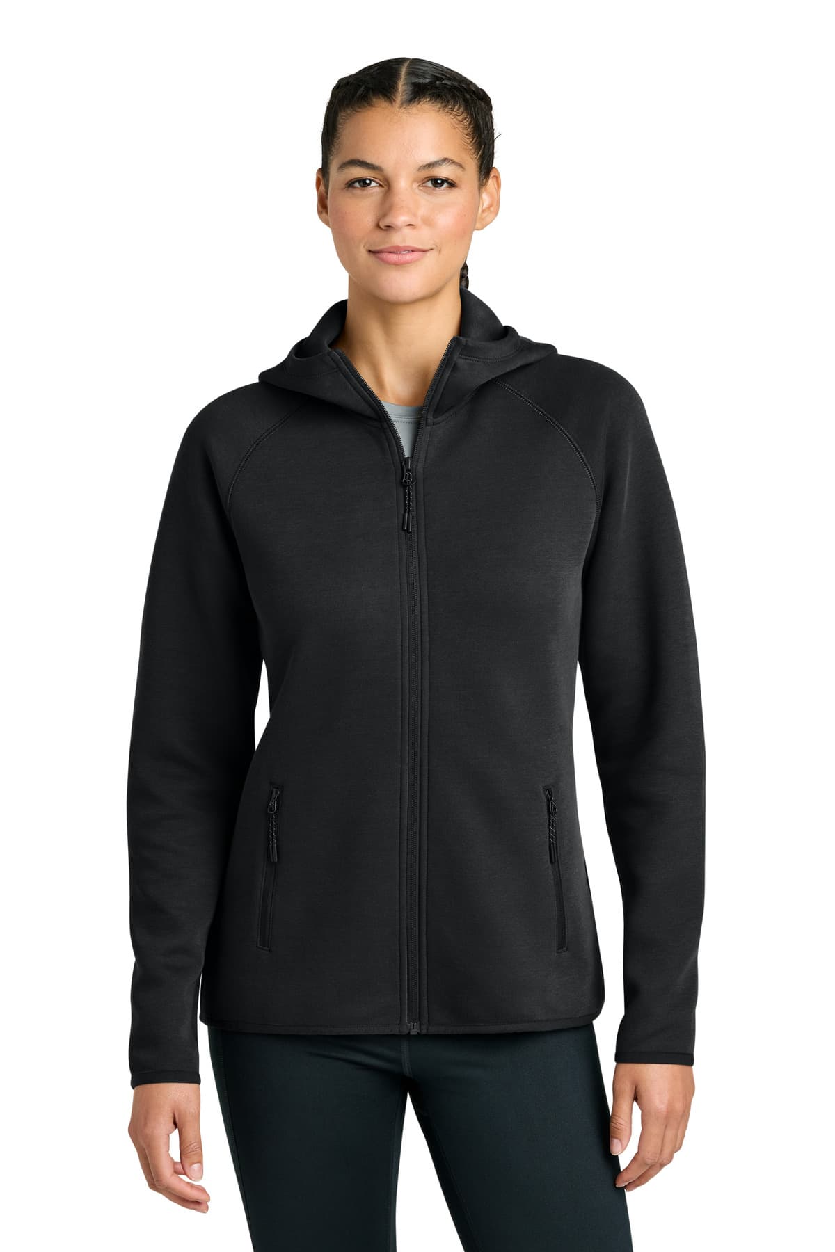 Sport-Tek ® Women's Phenom Full-Zip Hoodie LST840 thumbnail 3