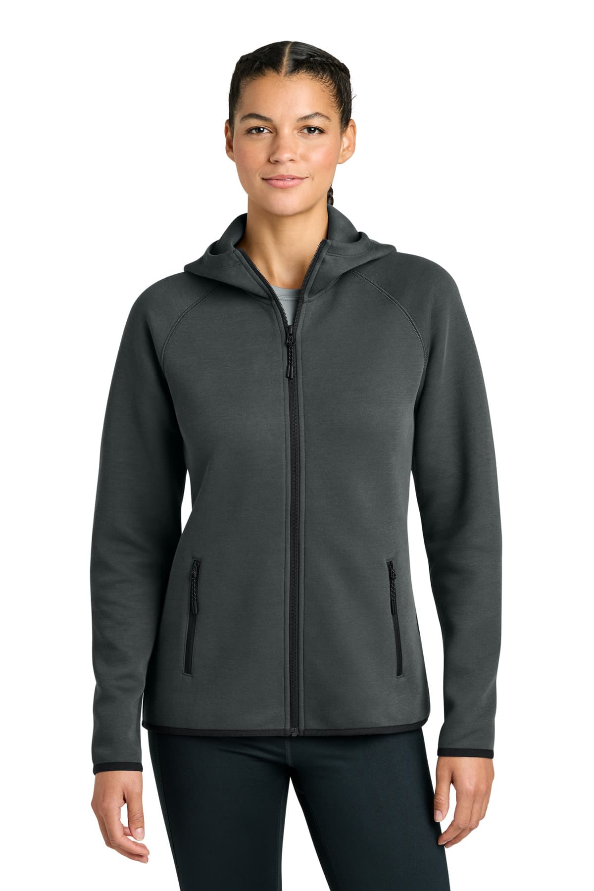 Sport-Tek ® Women's Phenom Full-Zip Hoodie LST840 thumbnail 5