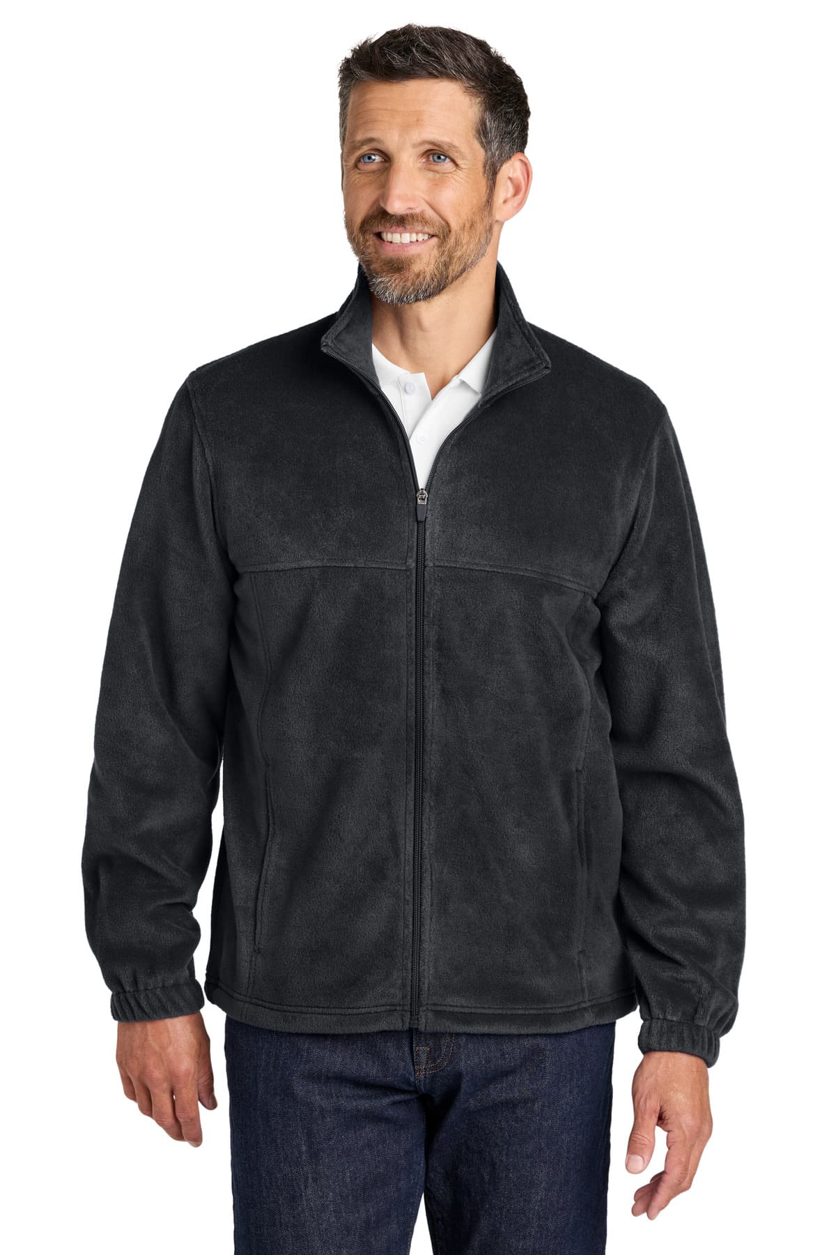 Port Authority ® Plush Fleece Full-Zip Jacket F190 thumbnail 5
