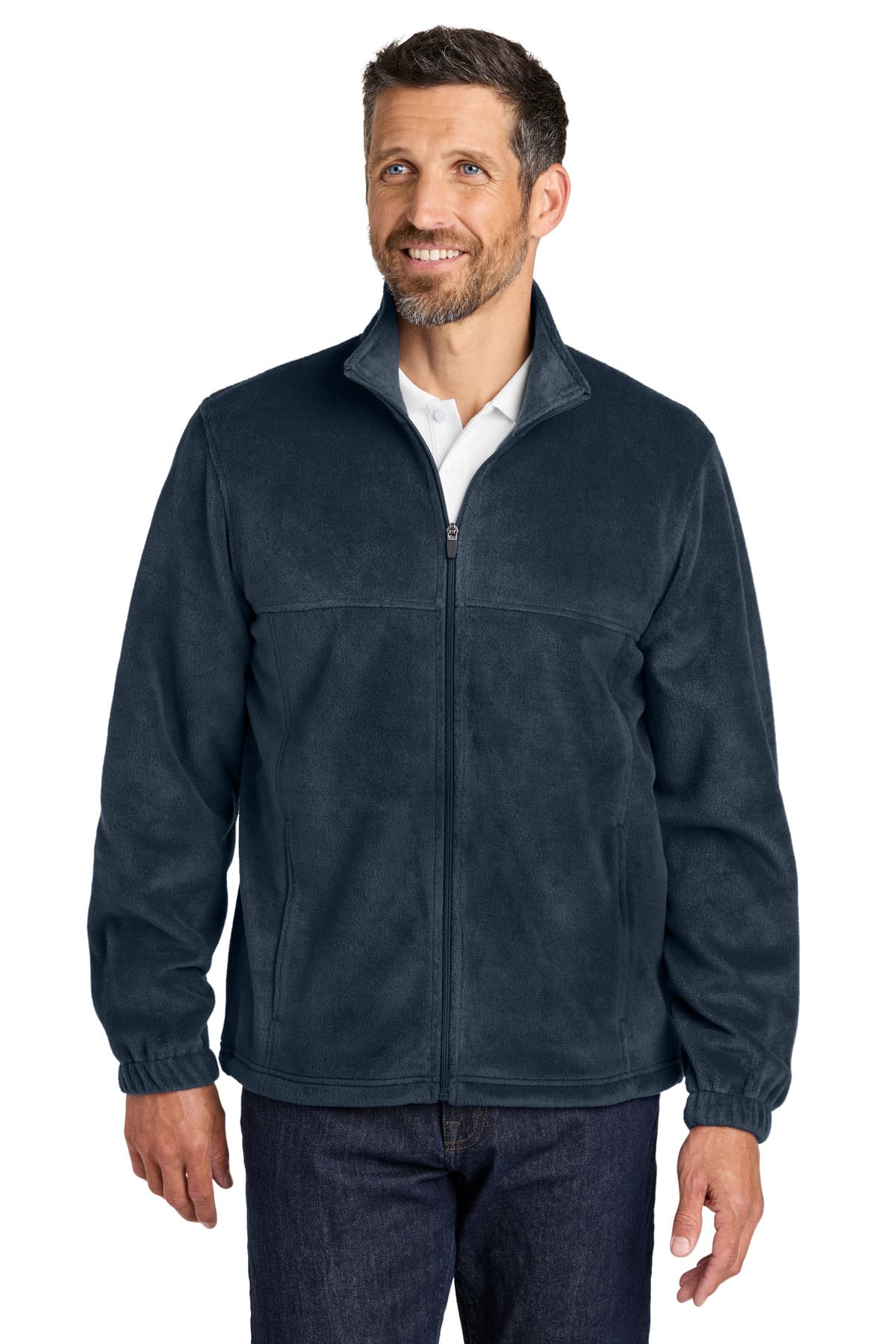 Port Authority ® Plush Fleece Full-Zip Jacket F190 thumbnail 2