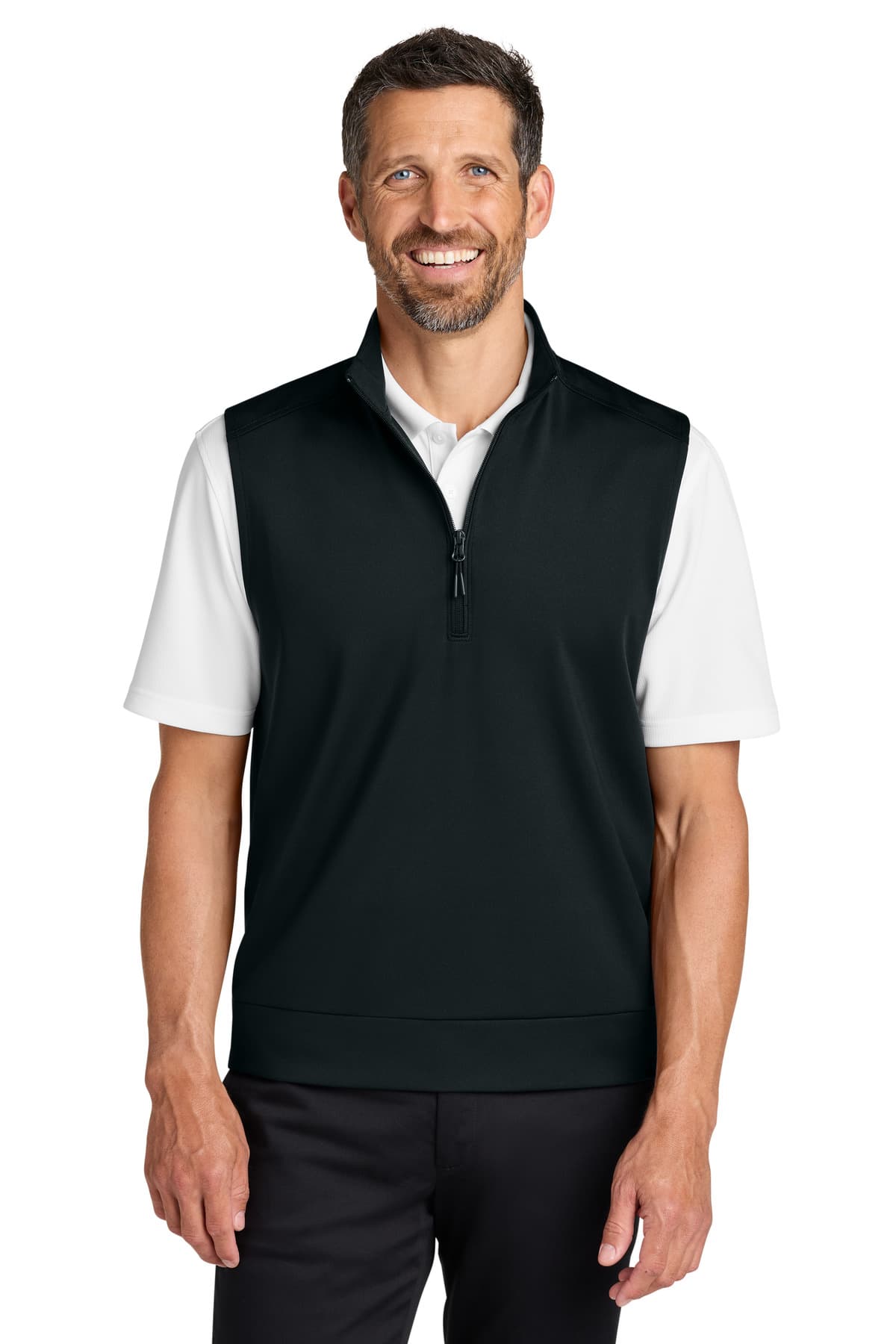Port Authority ® C-FREE ® Double Knit 1/4-Zip Vest K880V thumbnail 3