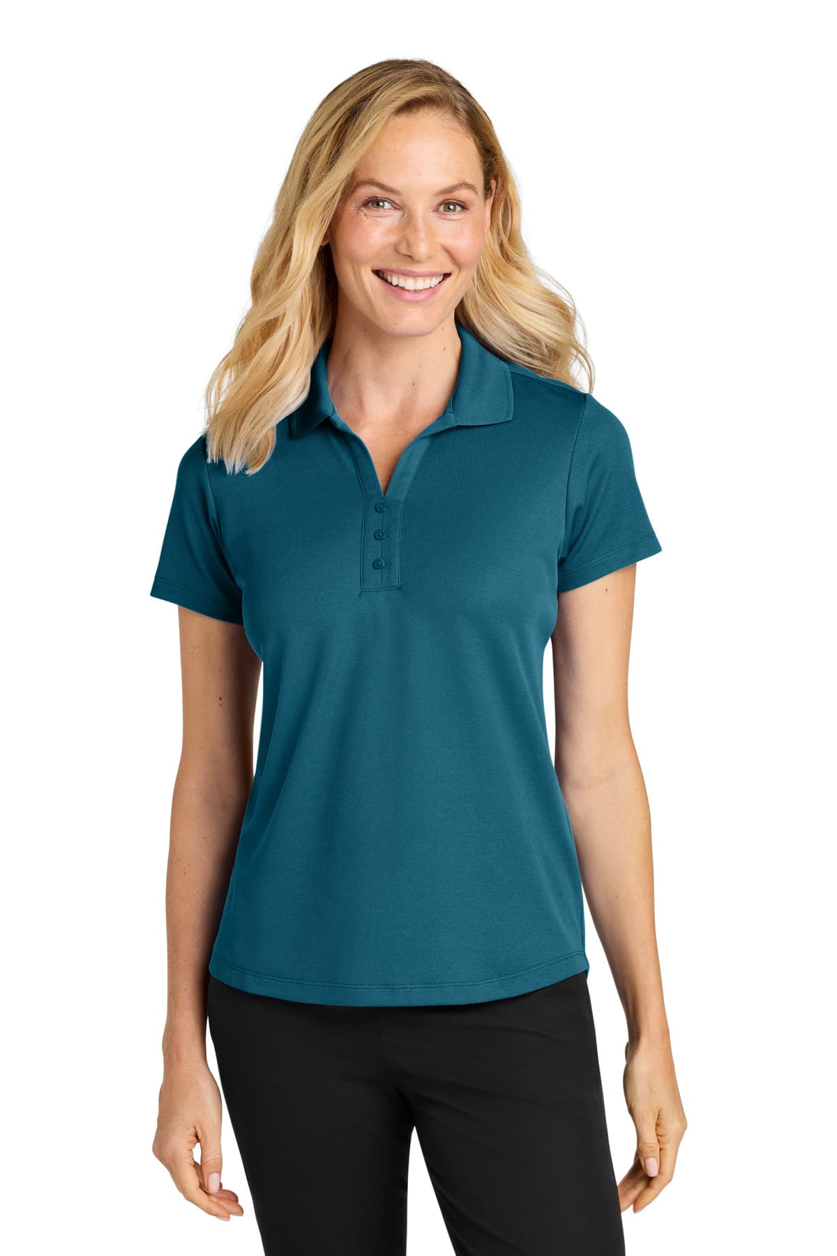 Port Authority ® Women's Plaited Pique Polo LK620 thumbnail 5