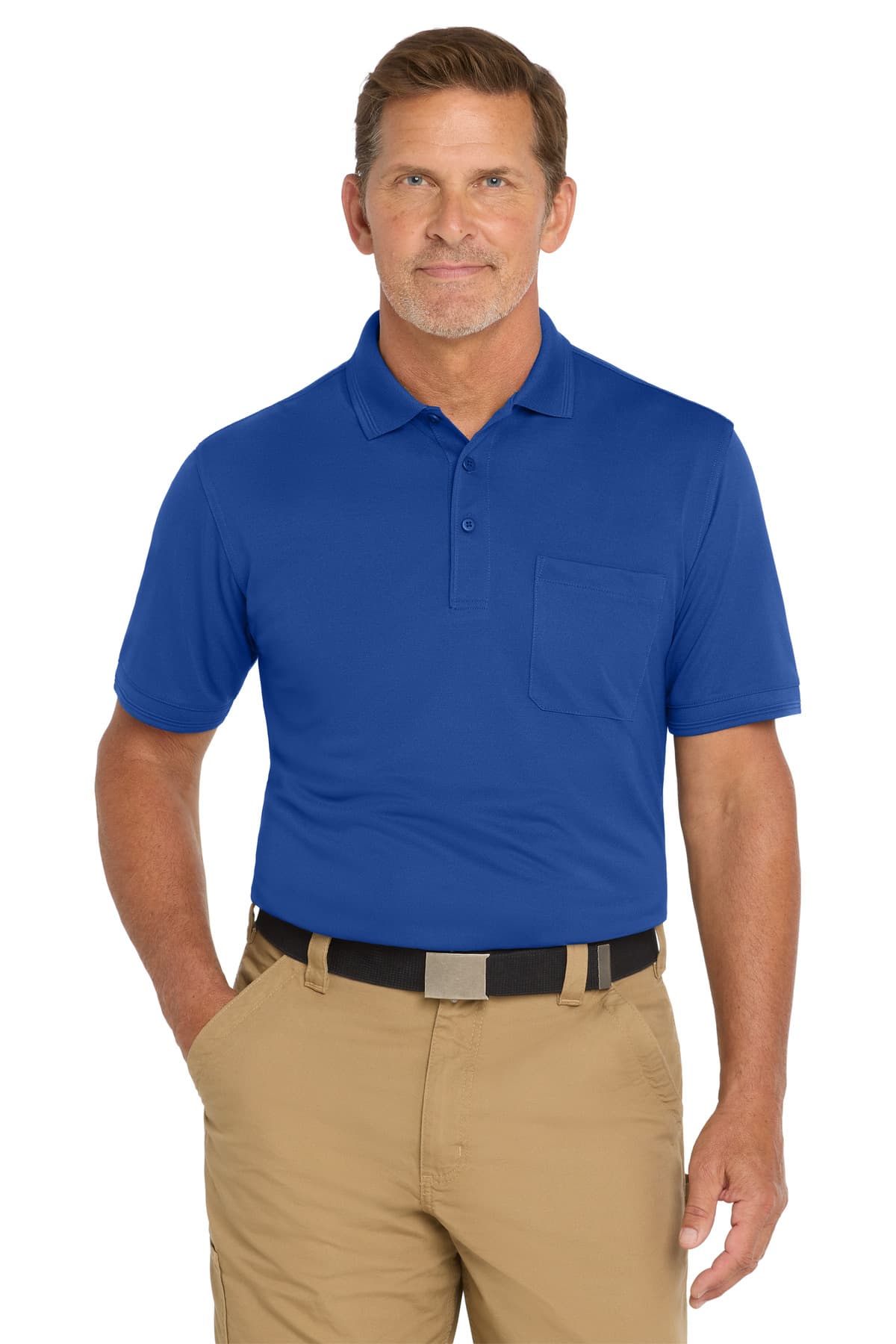 CornerStone ® Industrial Snag-Proof Pique Pocket Polo. CS4020P thumbnail 5