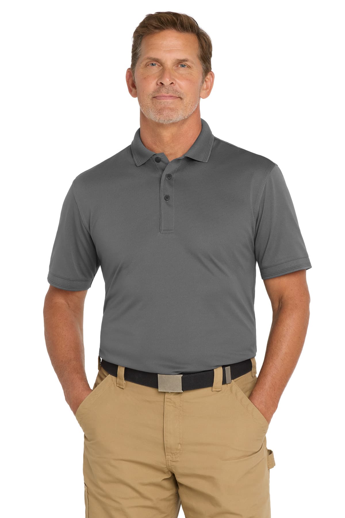 CornerStone ® Industrial Snag-Proof Pique Polo. CS4020 thumbnail 3