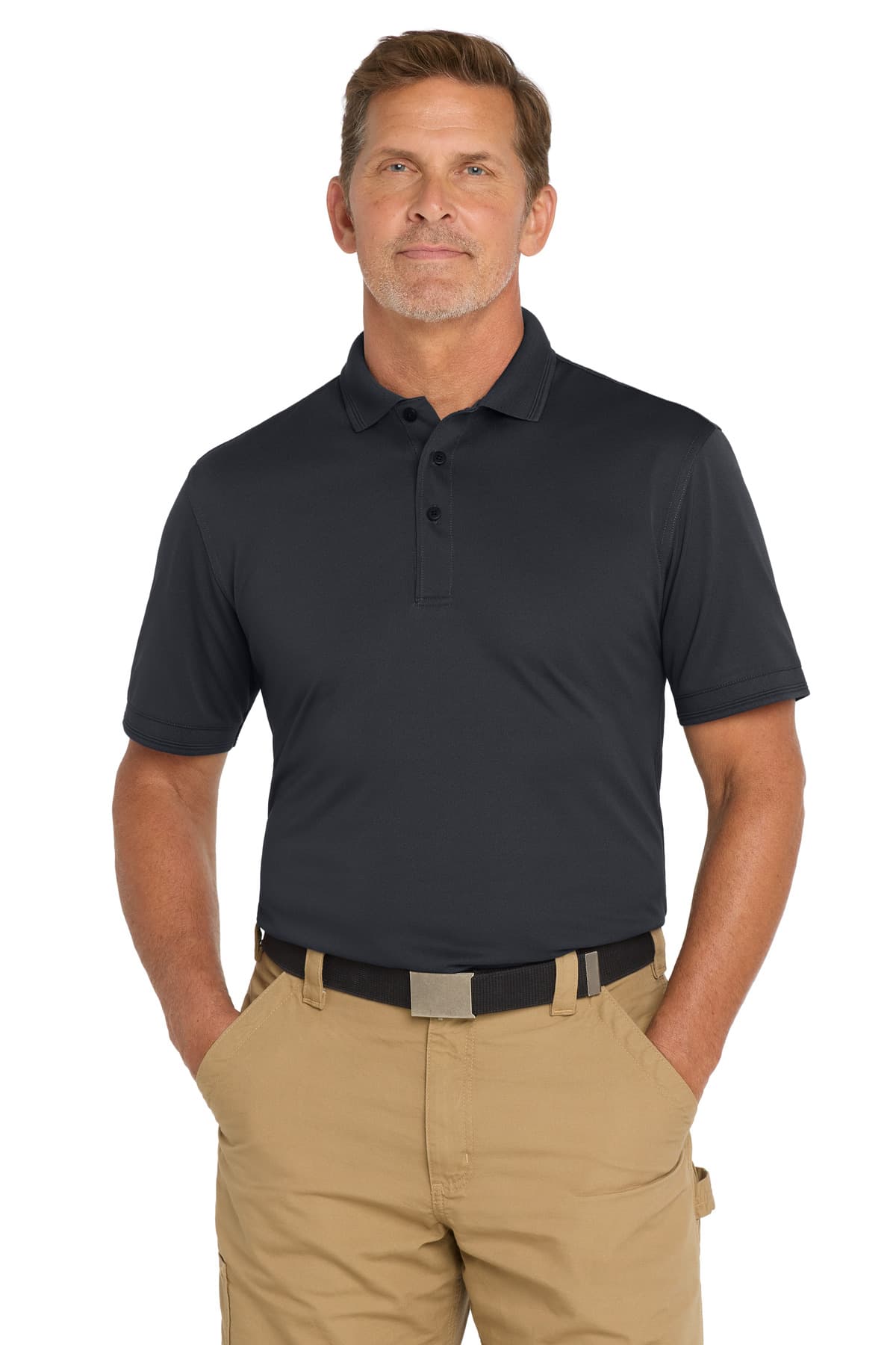CornerStone ® Industrial Snag-Proof Pique Polo. CS4020 thumbnail 4