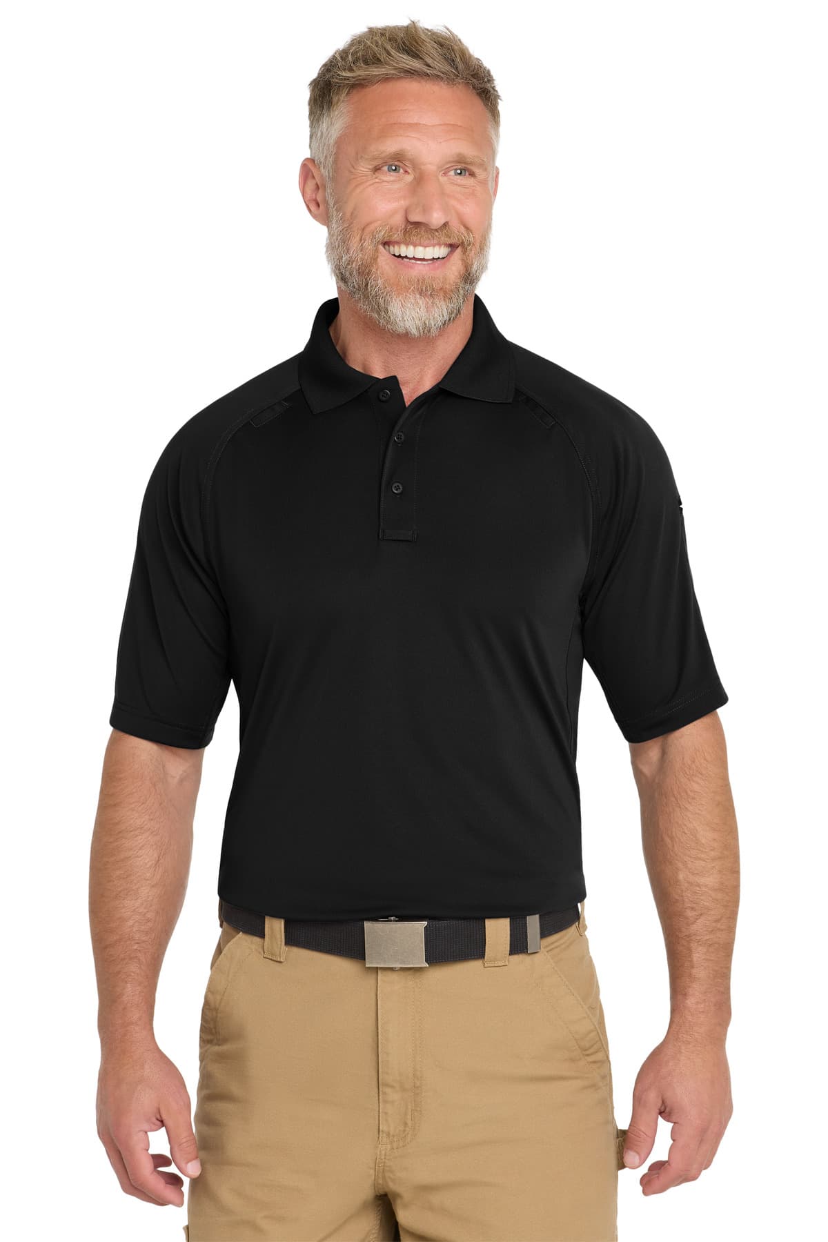 CornerStone ® Select Lightweight Snag-Proof Tactical Polo. CS420 thumbnail 2