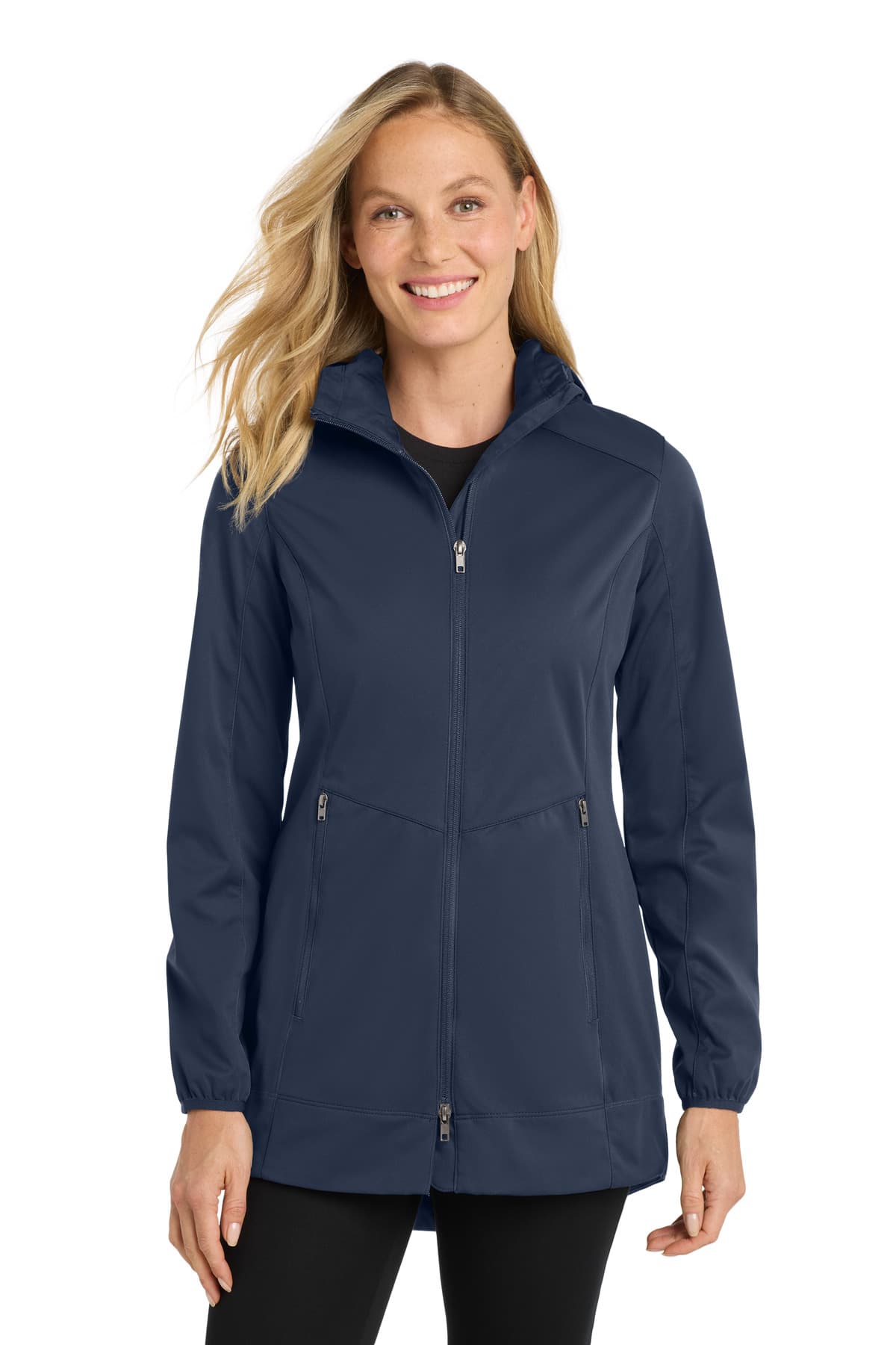 Port Authority ® Women's Active Hooded Soft Shell Jacket. L719 thumbnail 4