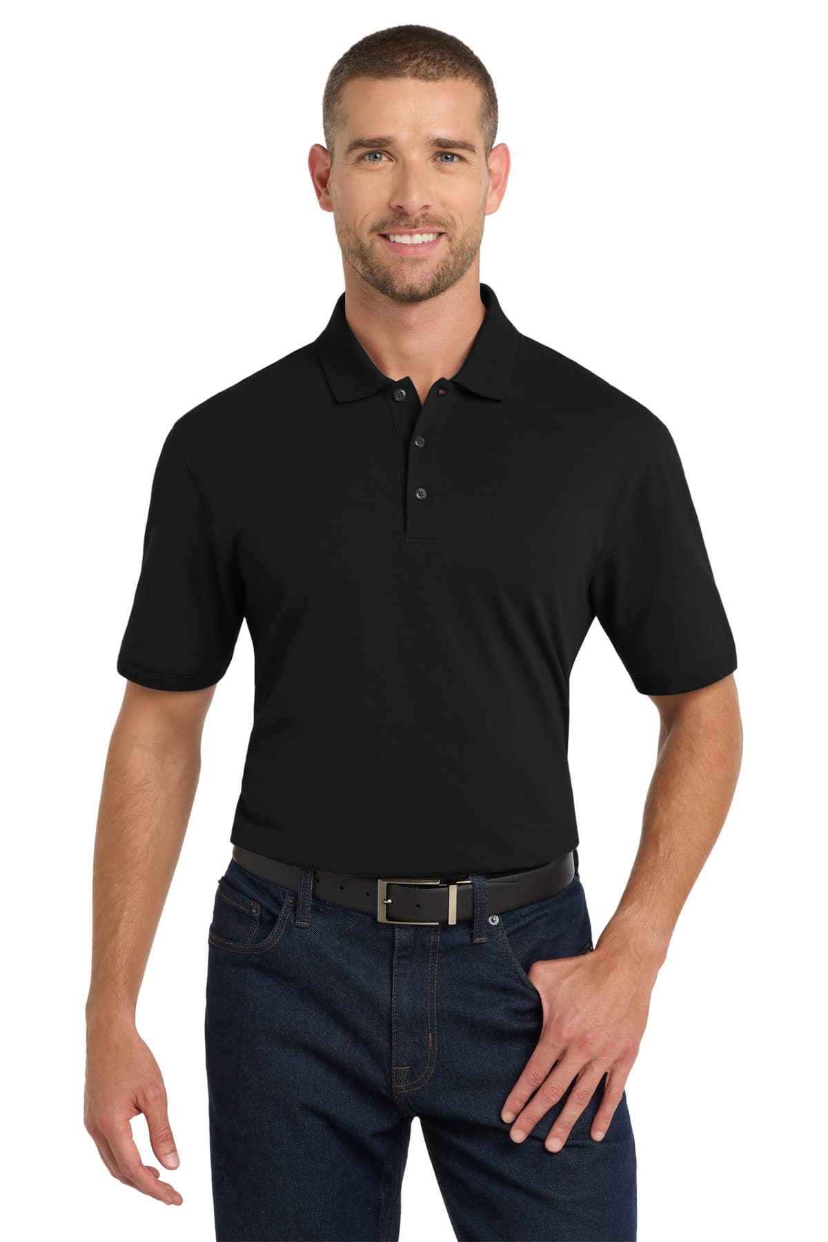 Port Authority ® Tall EZCotton ® Polo TK8000 thumbnail 2