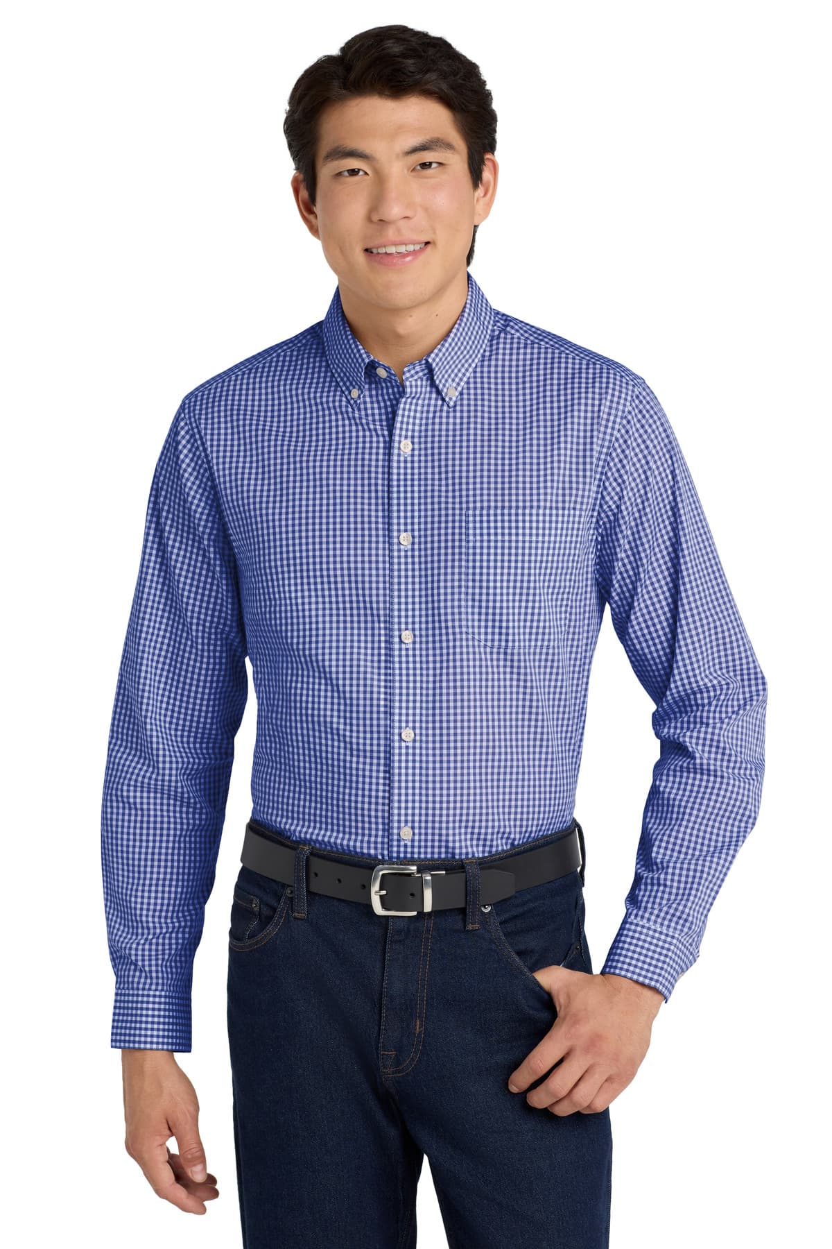 Port Authority ® Broadcloth Gingham Easy Care Shirt W644 thumbnail 4