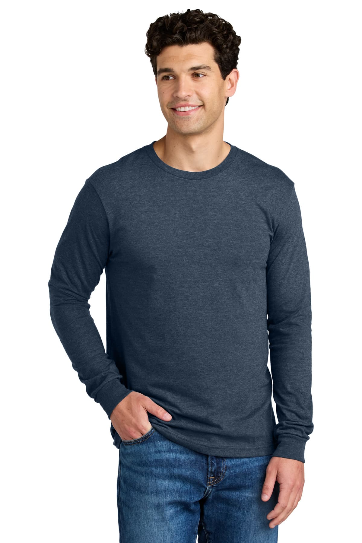Gildan ® Softstyle ® CVC Long Sleeve Tee 64440CVC thumbnail 4