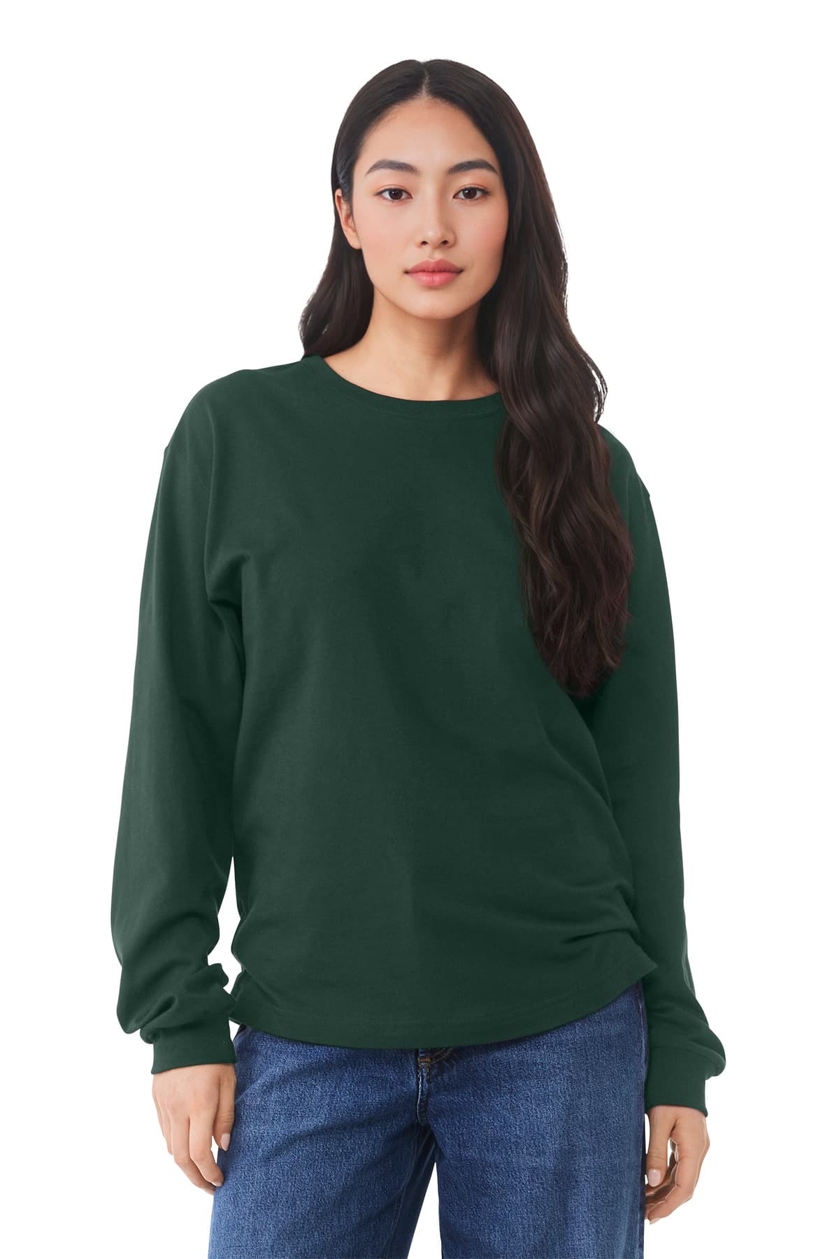 BELLA+CANVAS ® Unisex 6-Ounce Heavyweight Long Sleeve Tee BC3511 thumbnail 2