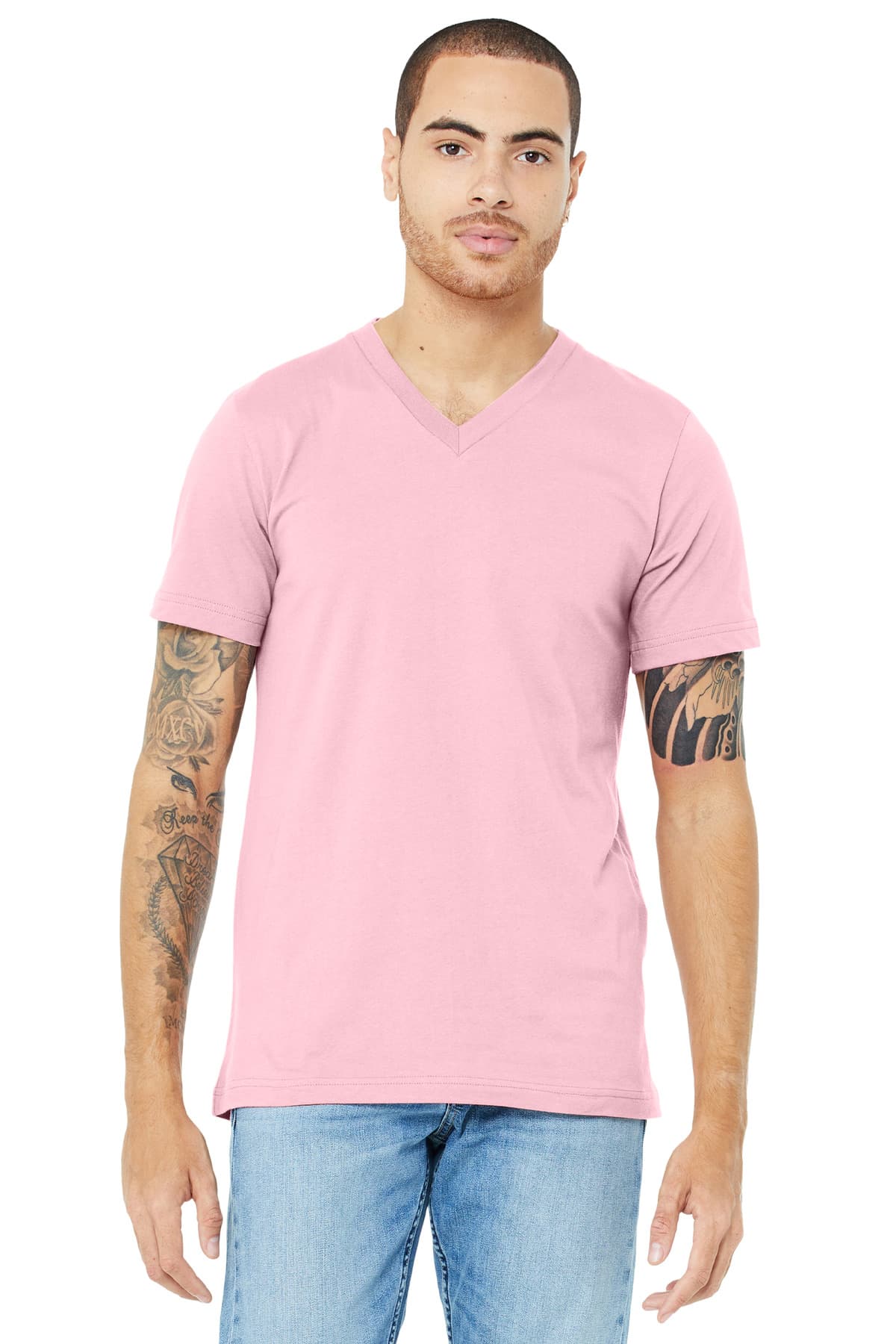 BELLA+CANVAS ® Unisex Jersey Short Sleeve V-Neck Tee. BC3005 thumbnail 6
