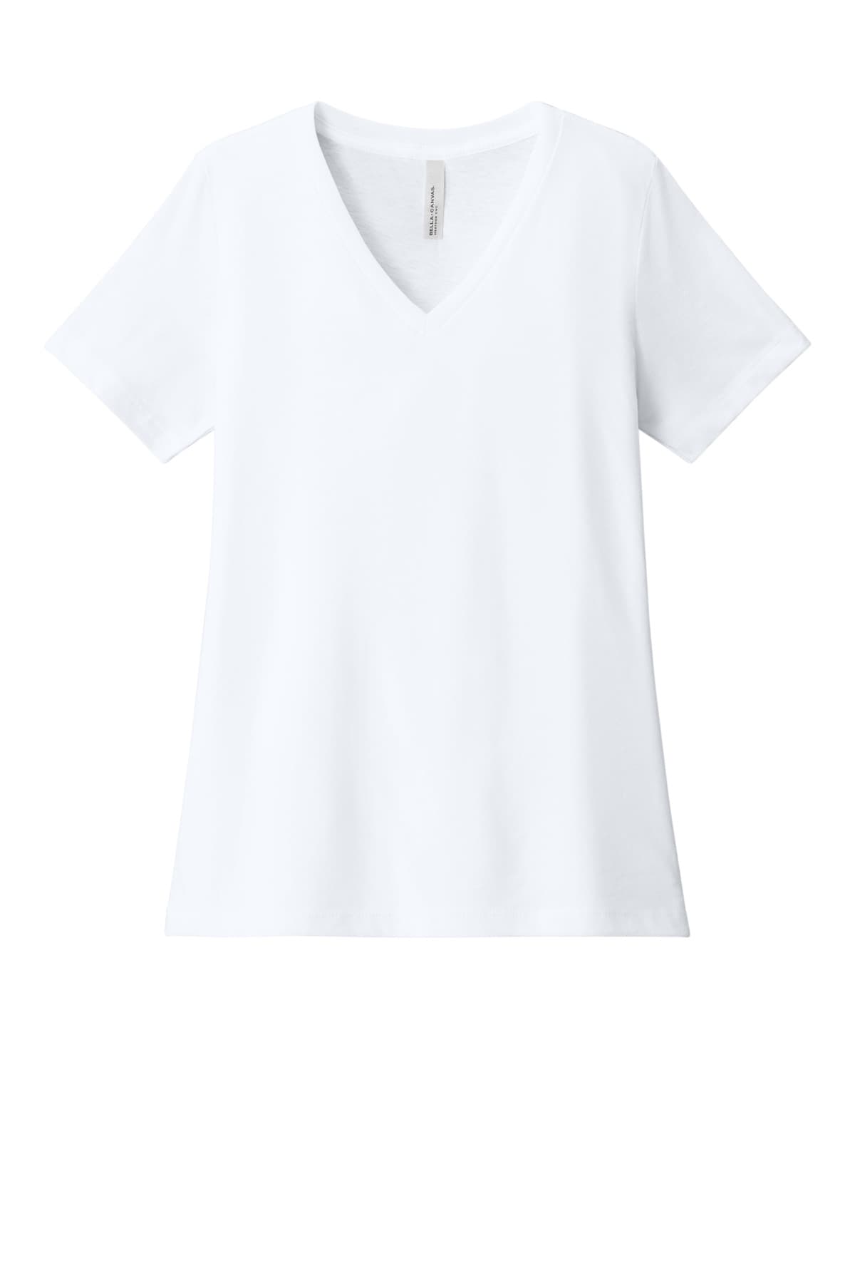 BELLA+CANVAS ® Women's Relaxed Heather CVC V-Neck Tee BC6405CVC thumbnail 4