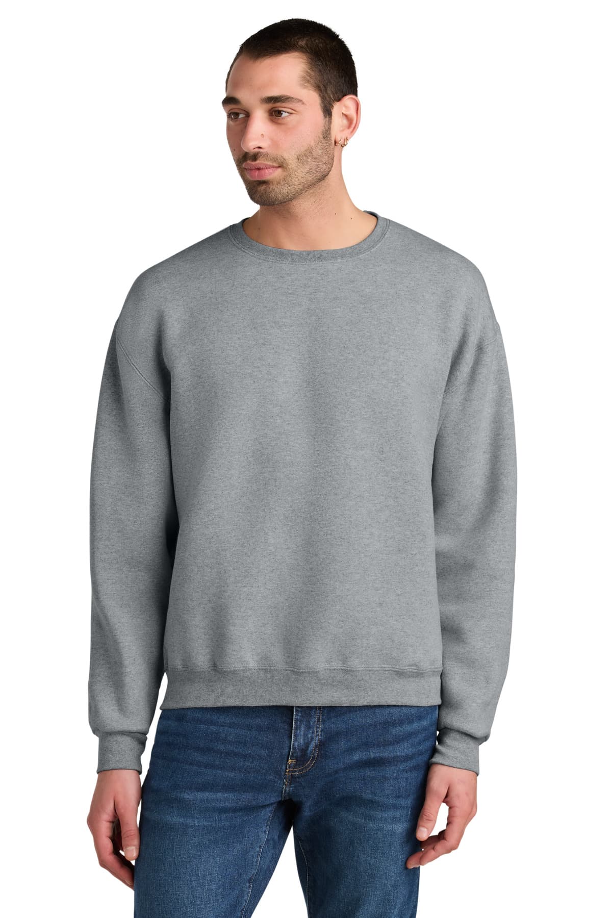 Jerzees Rugged  Unisex Crewneck Sweatshirt C12M thumbnail 4