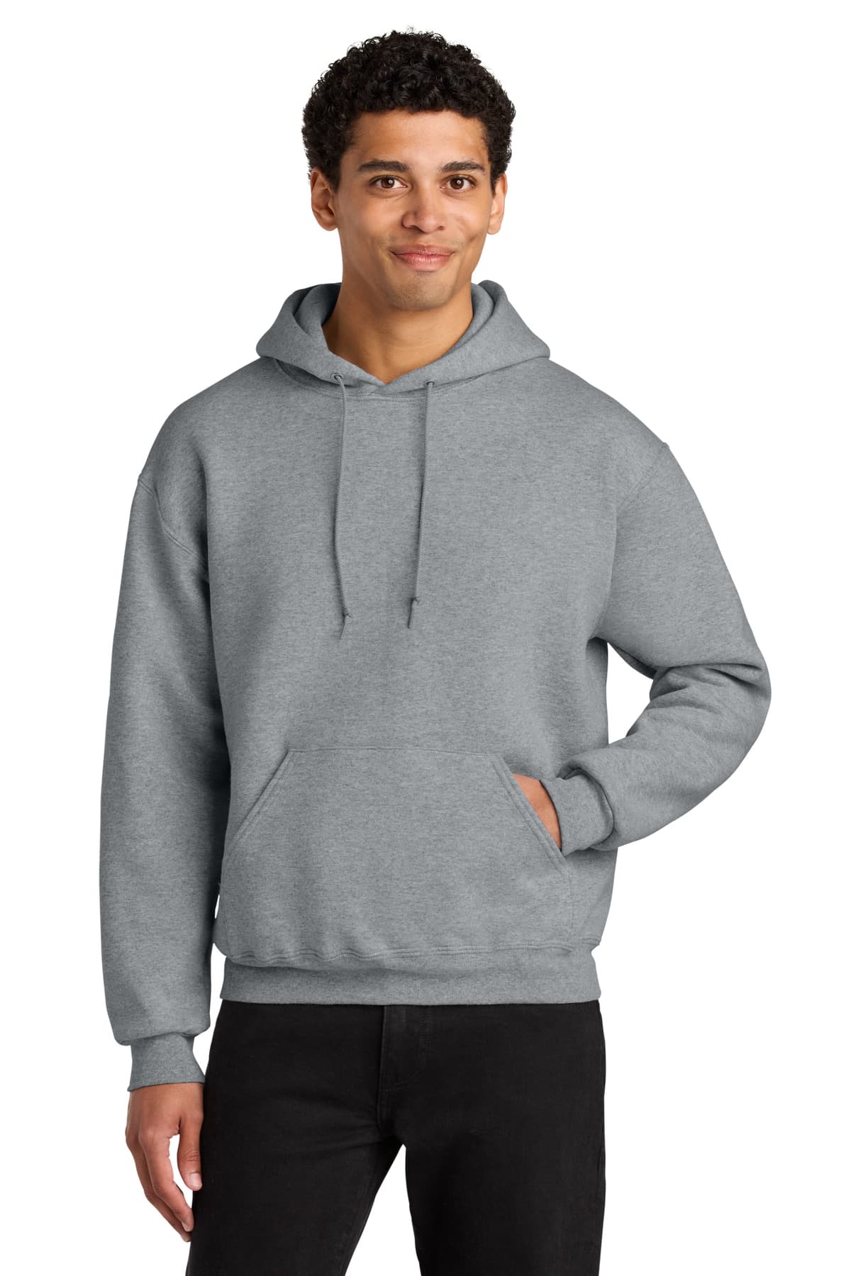 Jerzees Rugged  Unisex Hooded Sweatshirt H12M thumbnail 3