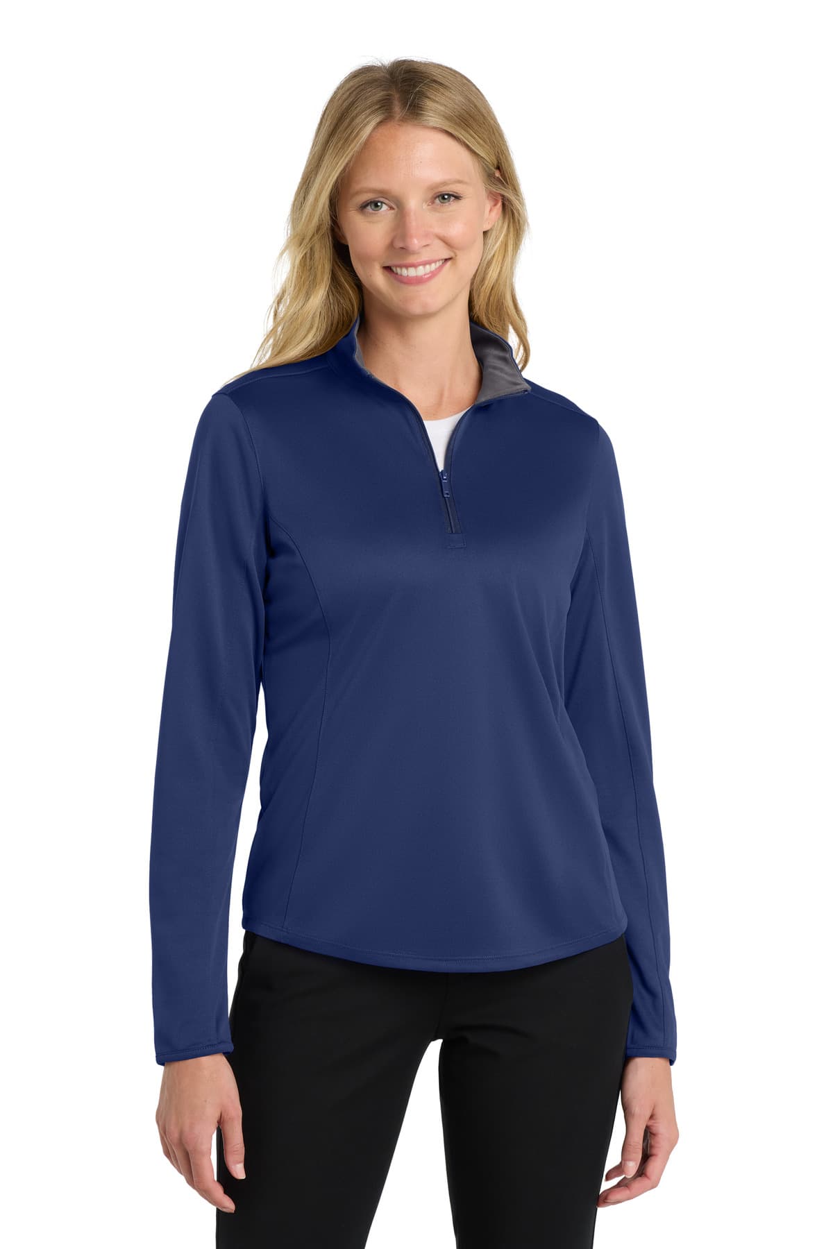 Port Authority ® Women's Silk Touch  Performance 1/4-Zip LK584 thumbnail 5