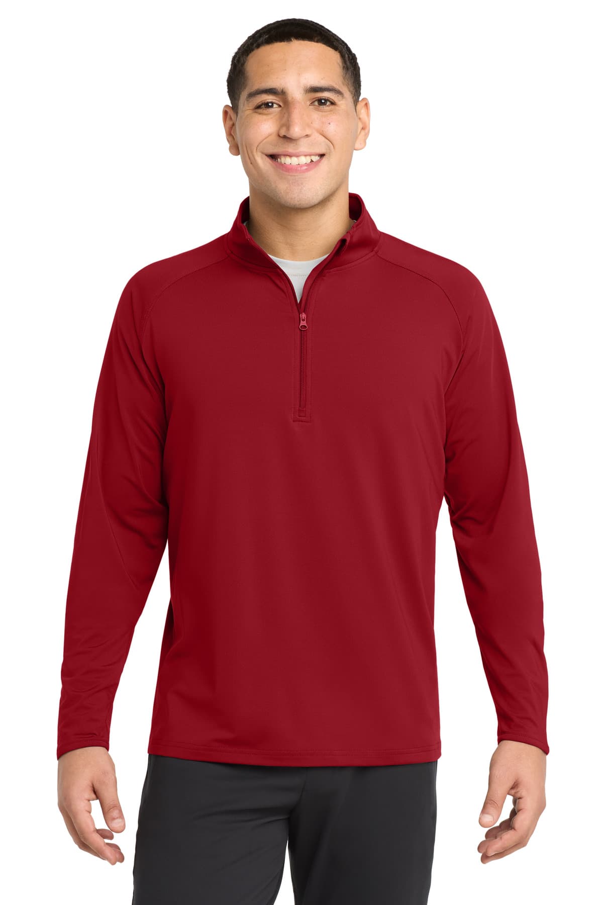 Sport-Tek ® Sport-Wick ® Stretch 1/4-Zip Pullover. ST850 thumbnail 6