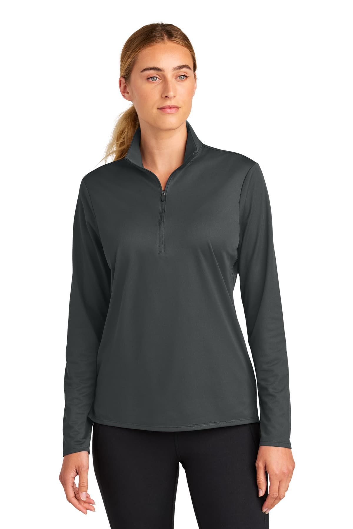 Sport-Tek ® Women's Micropique Sport-Wick ® 1/4-Zip LST672 thumbnail 5