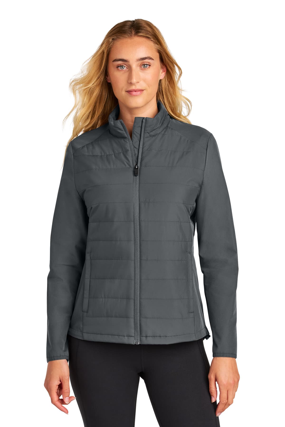 Sport-Tek ® Women's Teknical Hybrid Jacket LST940 thumbnail 3